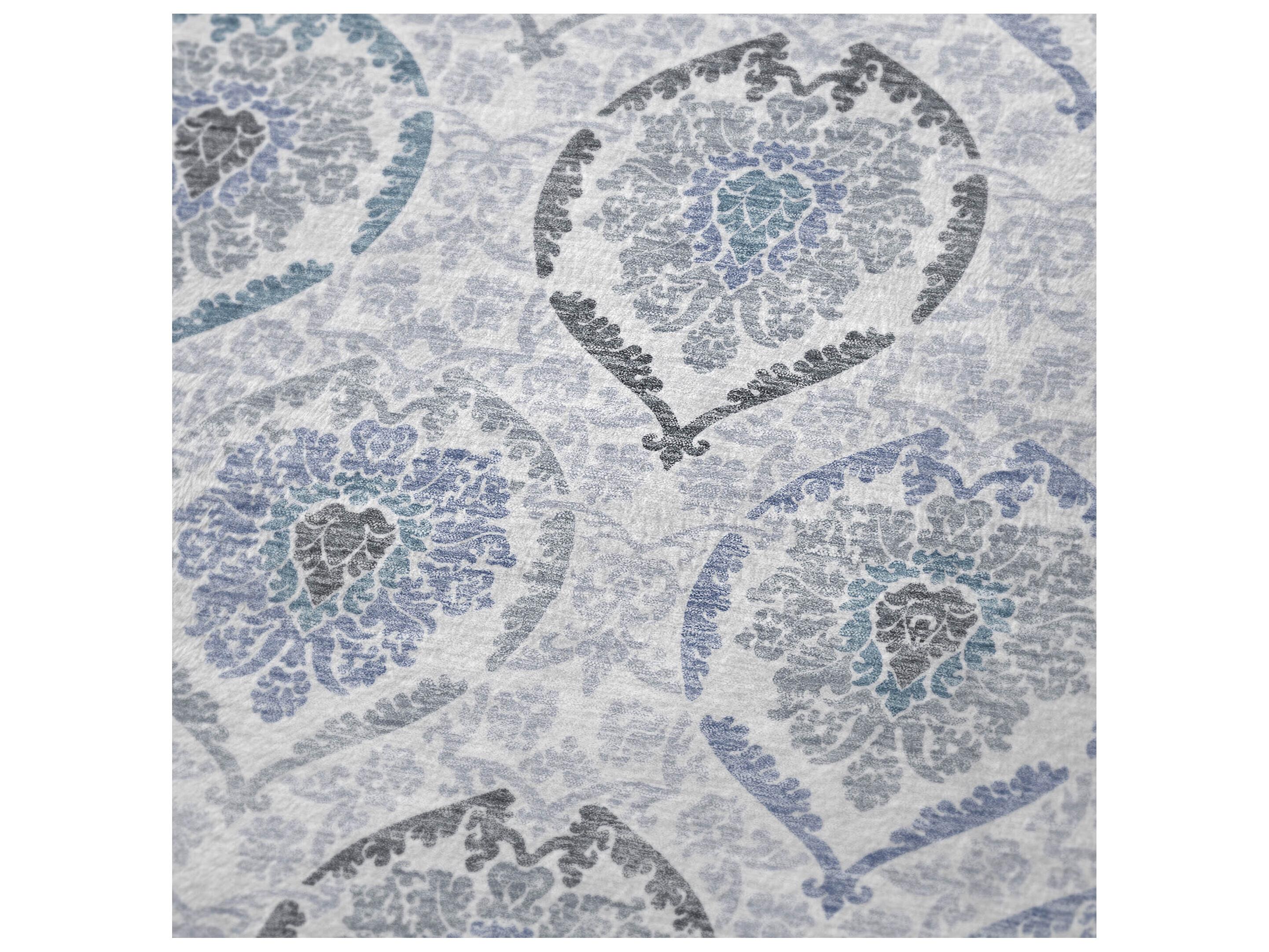 Dalyn Sherpa Blue Polyester Throw