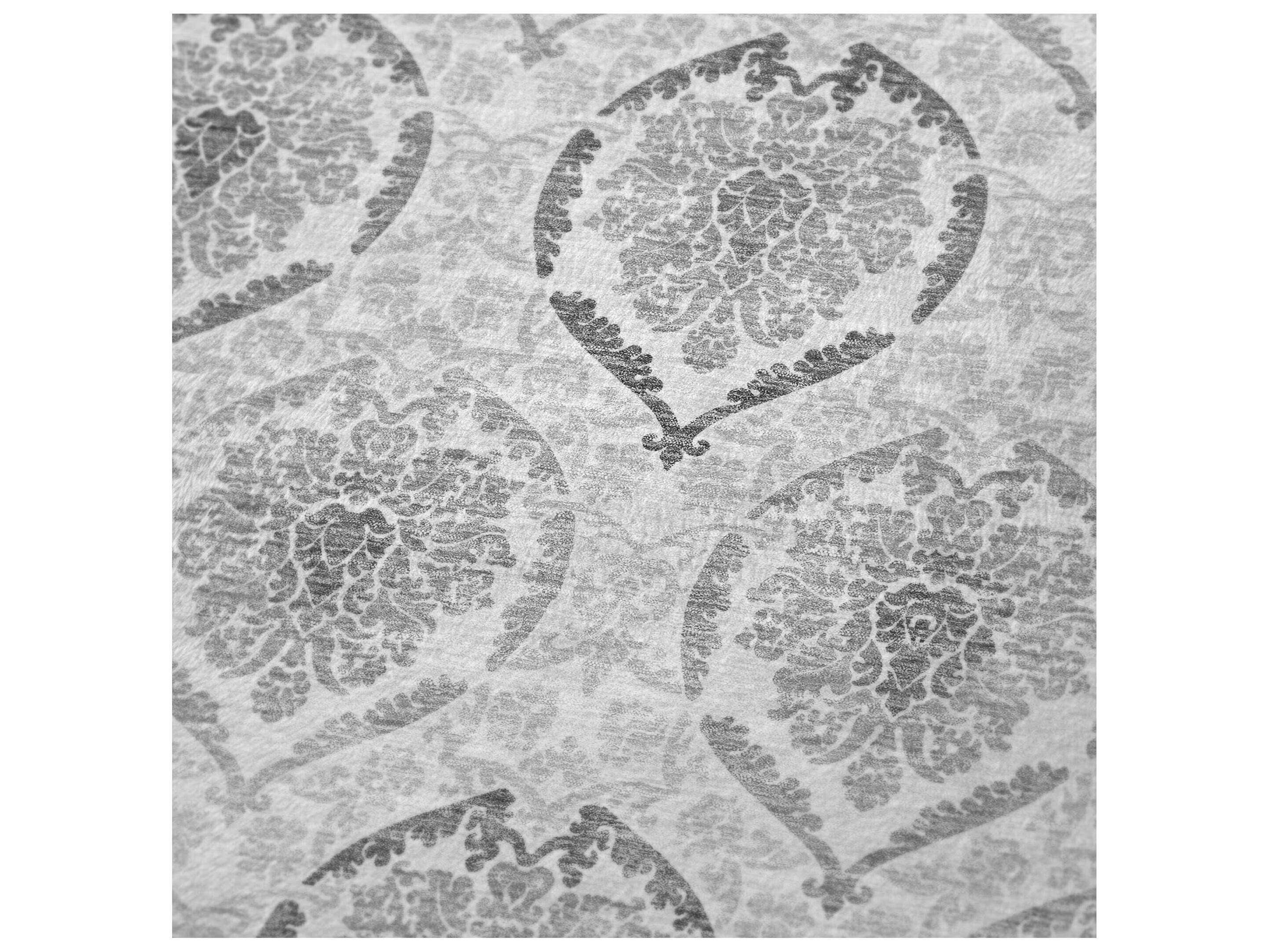 Dalyn Sherpa Gray Polyester Throw