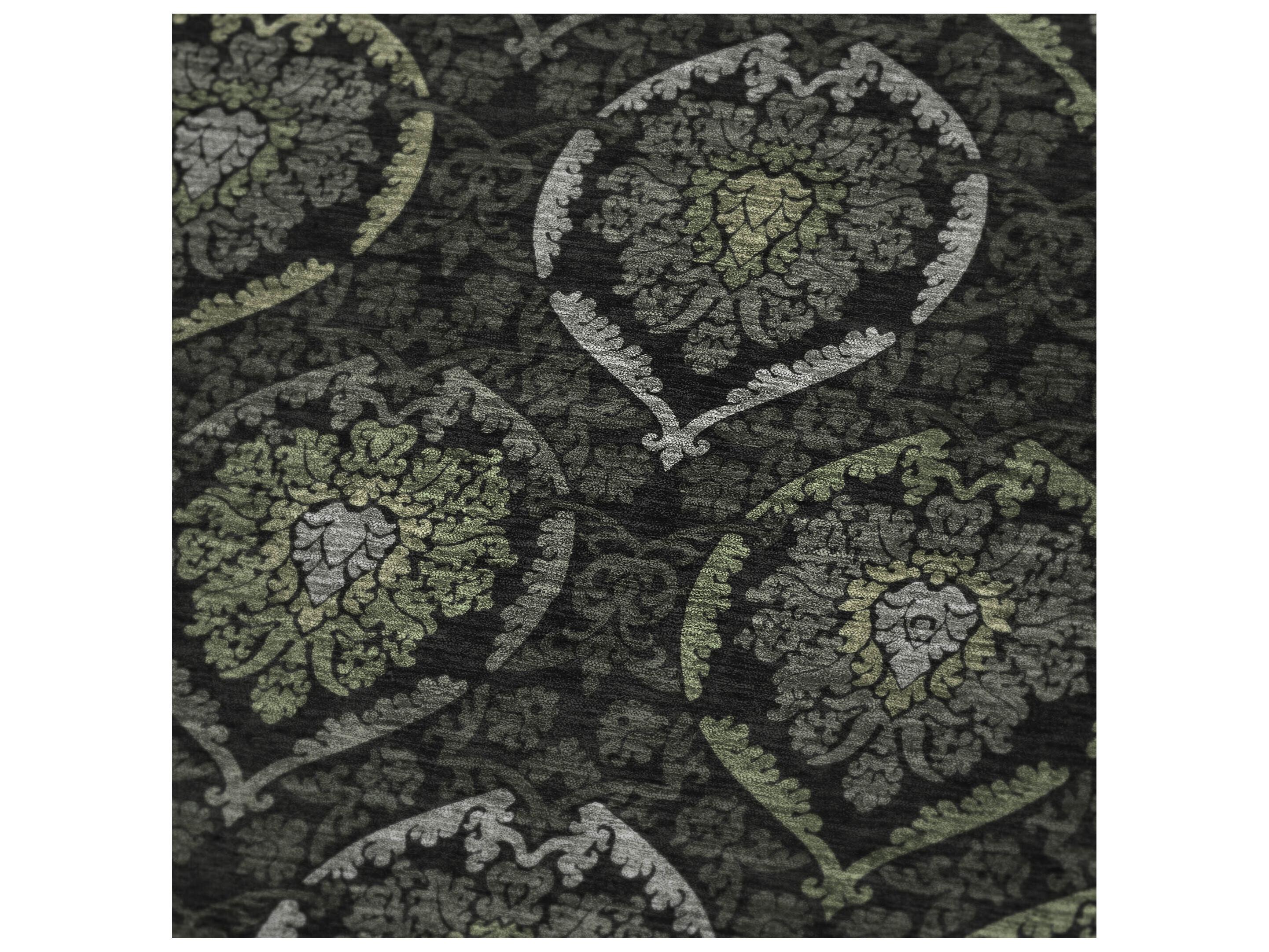 Dalyn Sherpa Green Polyester Throw