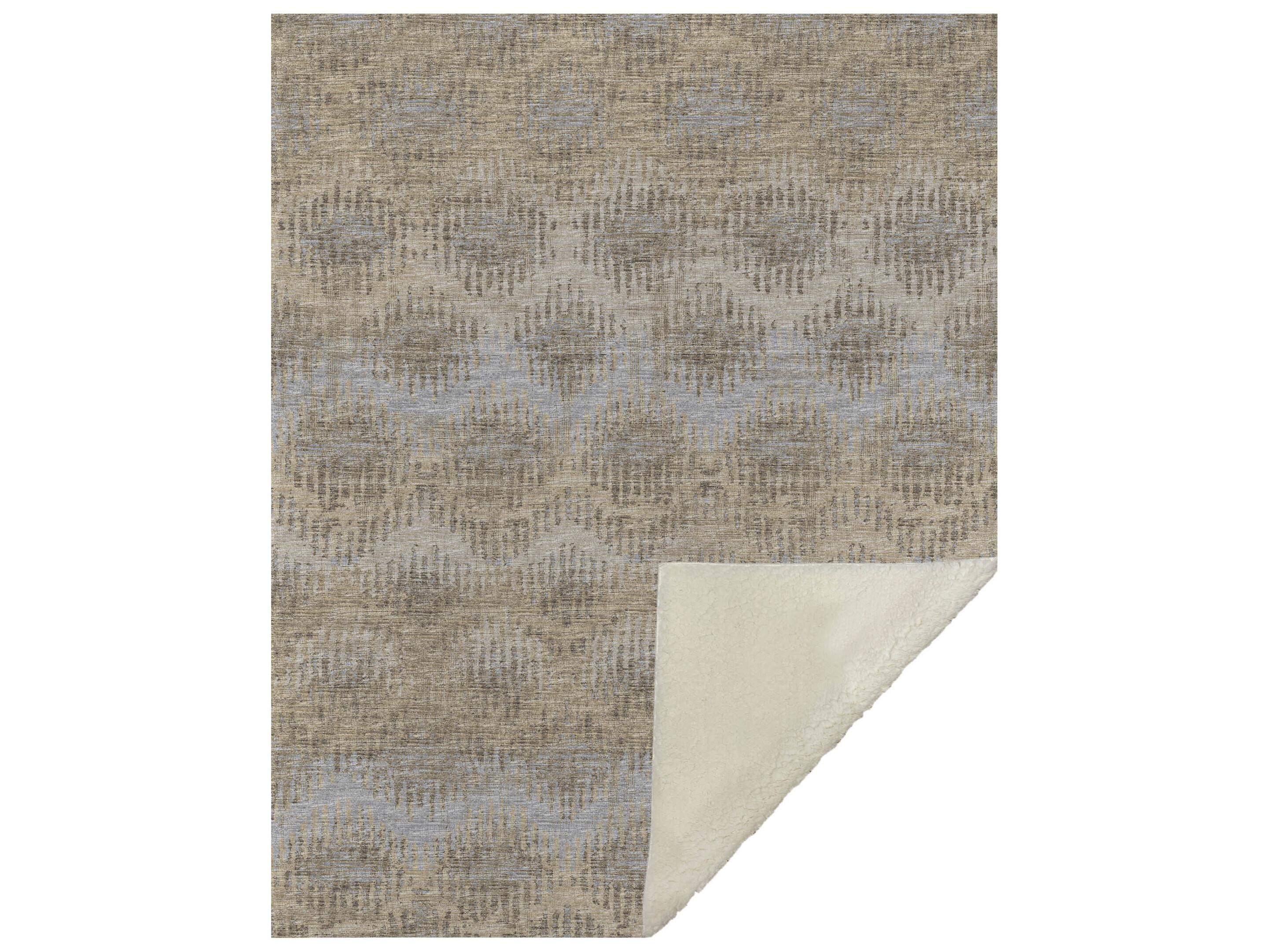 Dalyn Sherpa Multi Polyester Throw