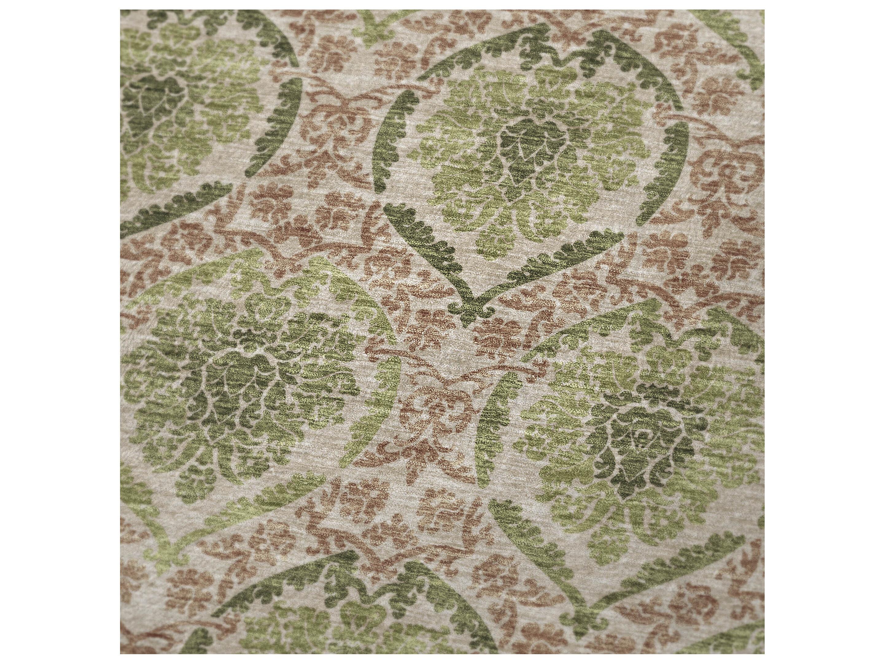 Dalyn Sherpa Green Polyester Throw