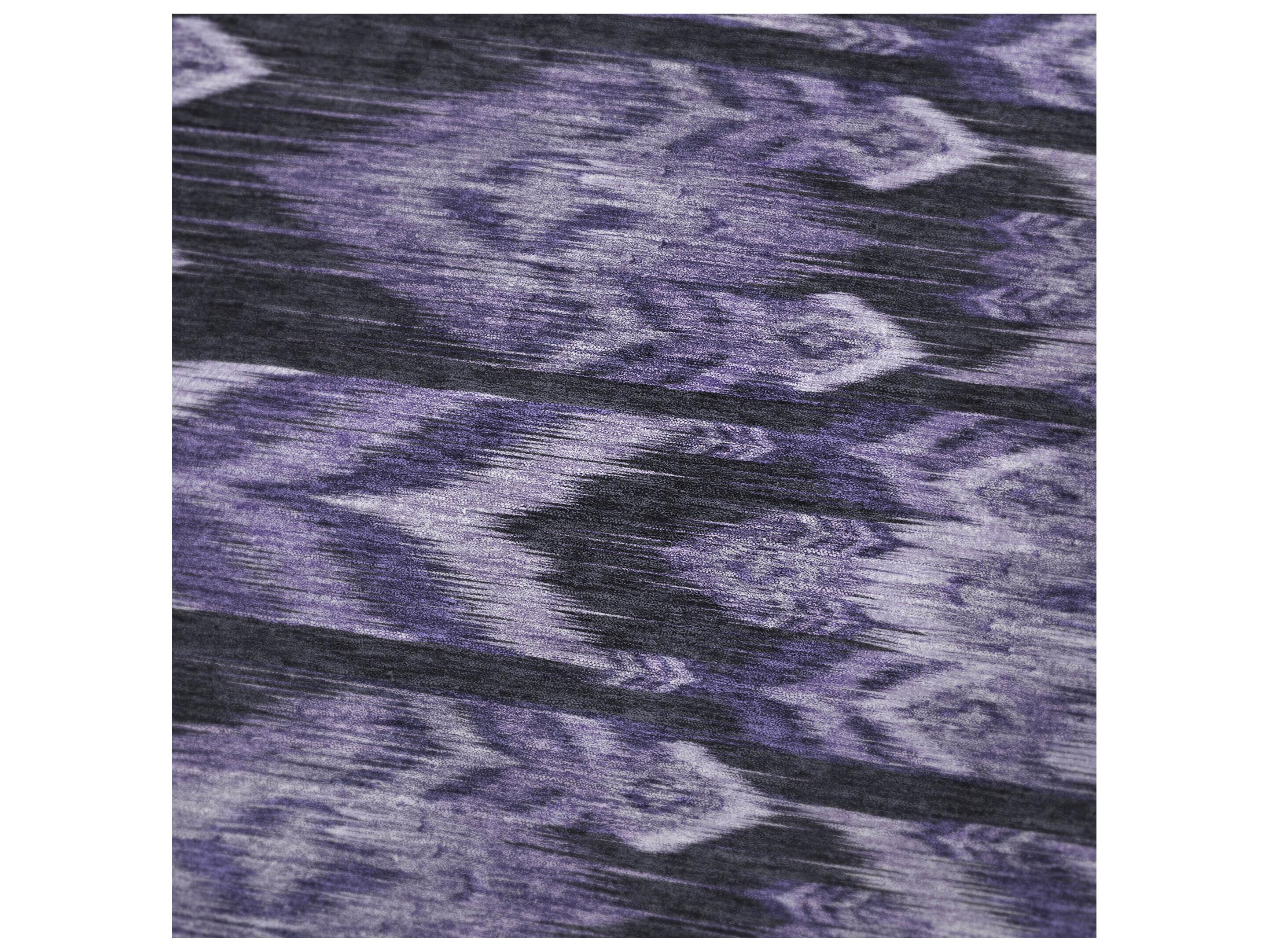 Dalyn Sherpa Purple Polyester Throw