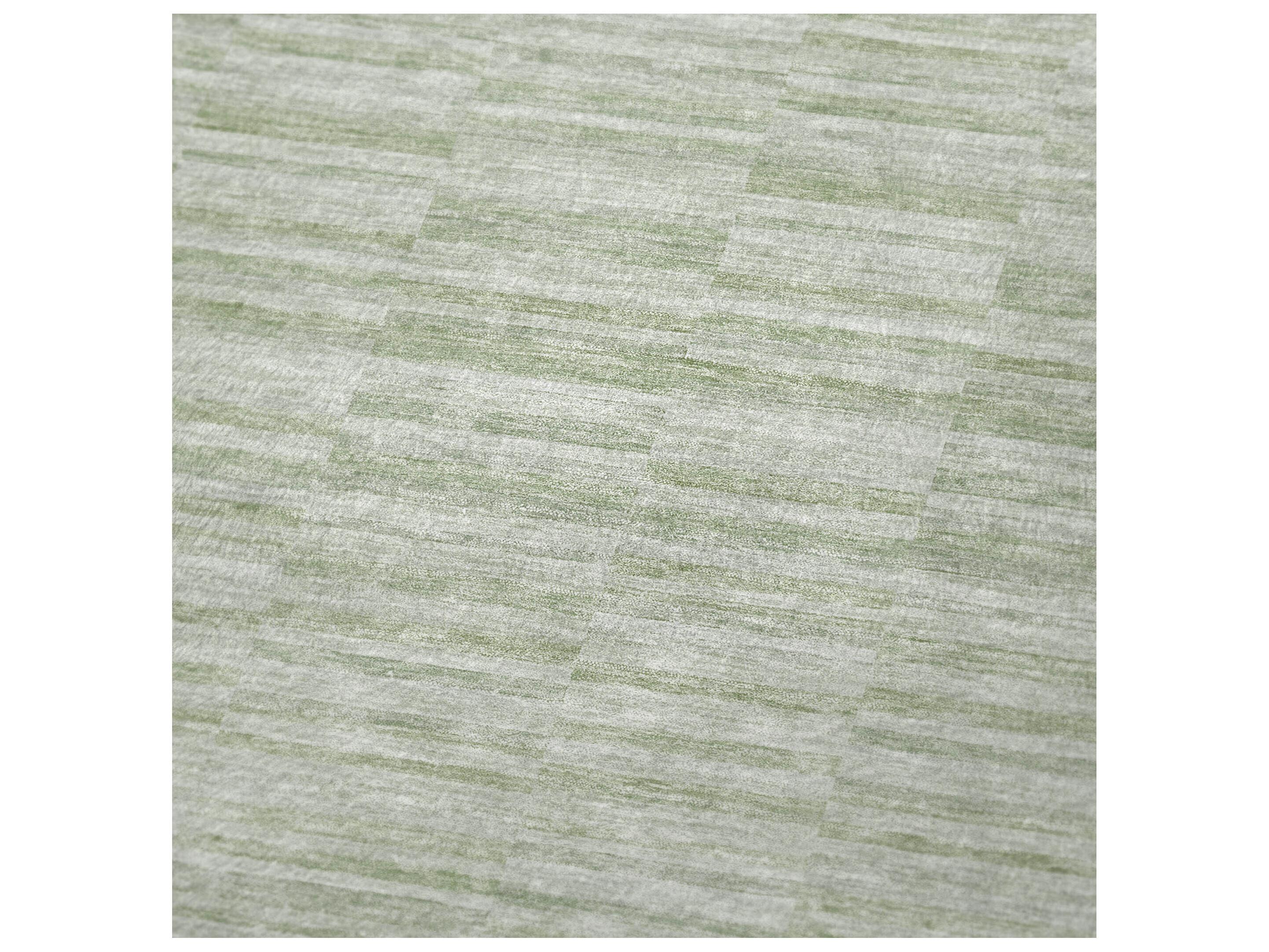Dalyn Sherpa Green Polyester Throw