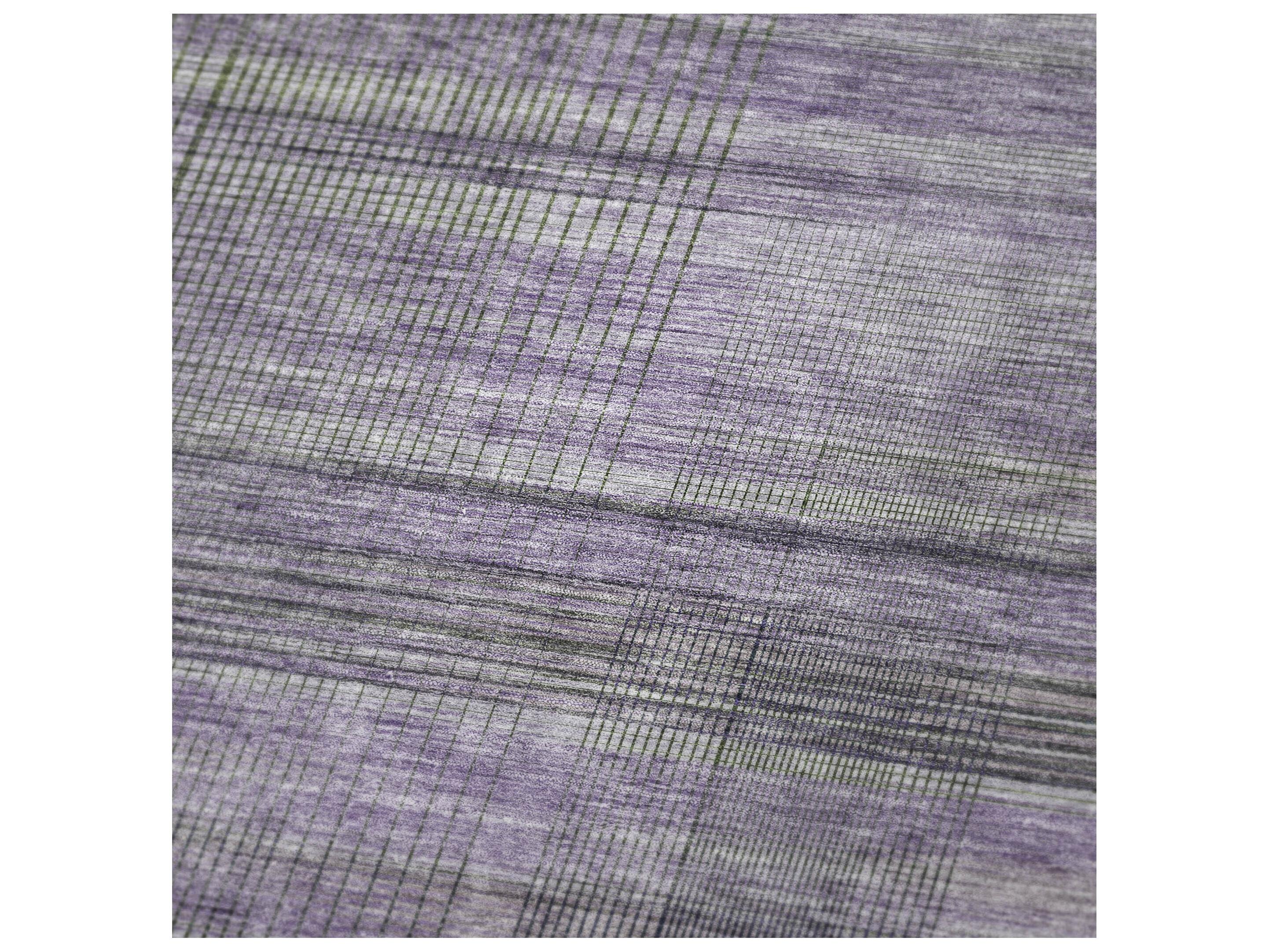 Dalyn Sherpa Purple Polyester Throw