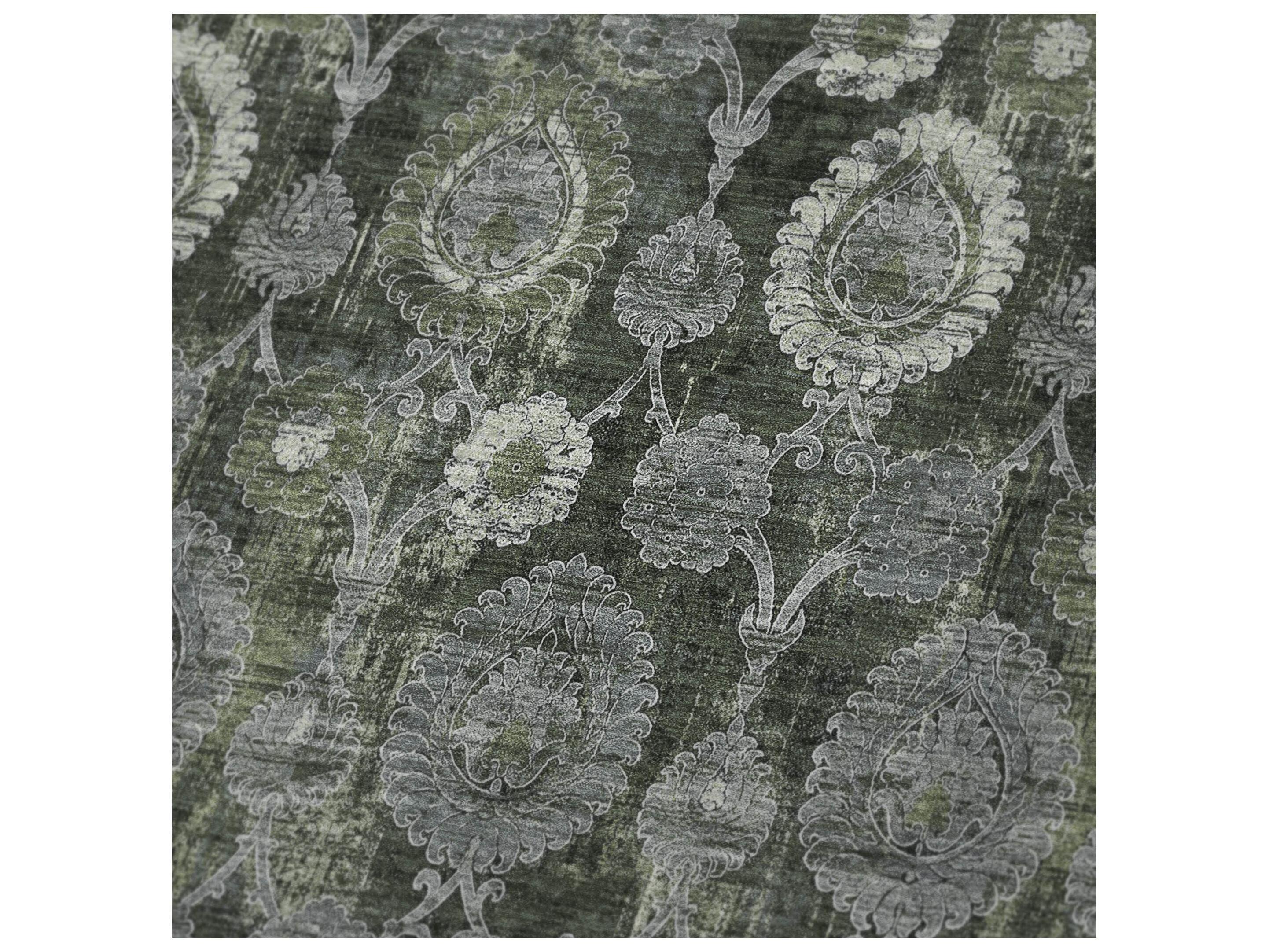 Dalyn Sherpa Green Polyester Throw