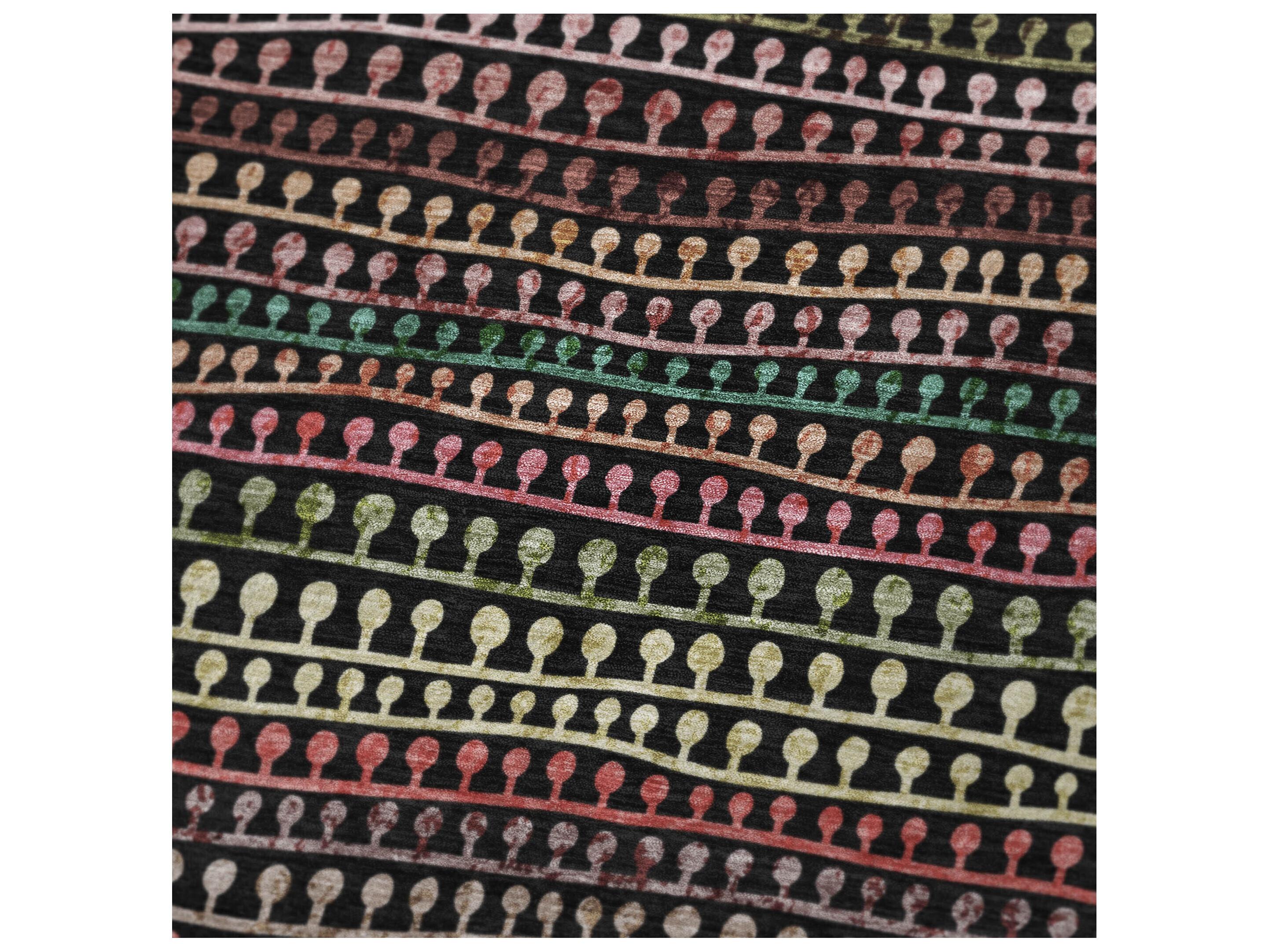 Dalyn Sherpa Black Polyester Throw