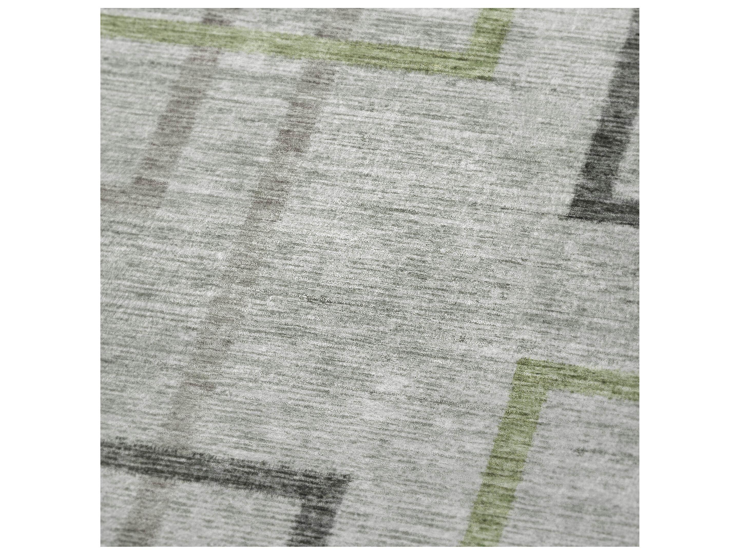 Dalyn Sherpa Green Polyester Throw