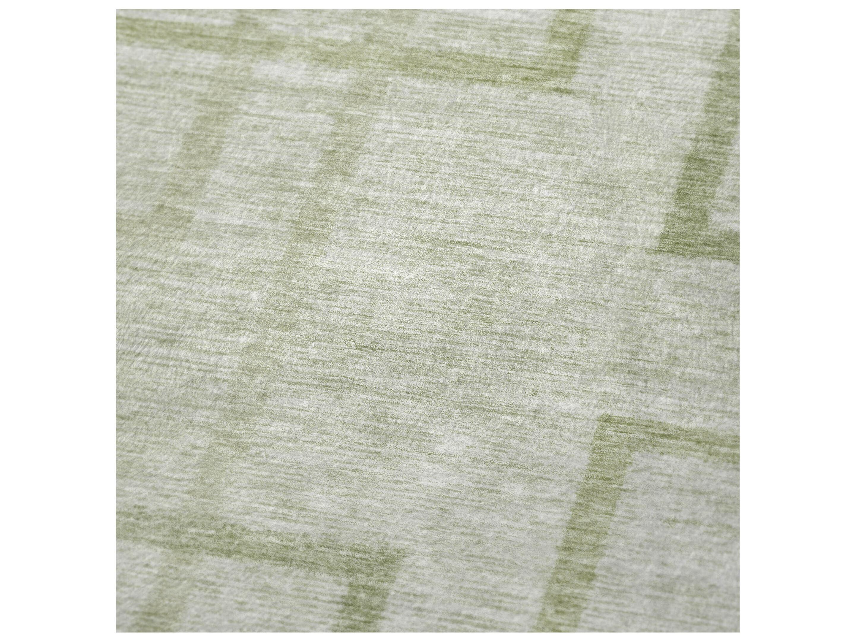 Dalyn Sherpa Green Polyester Throw