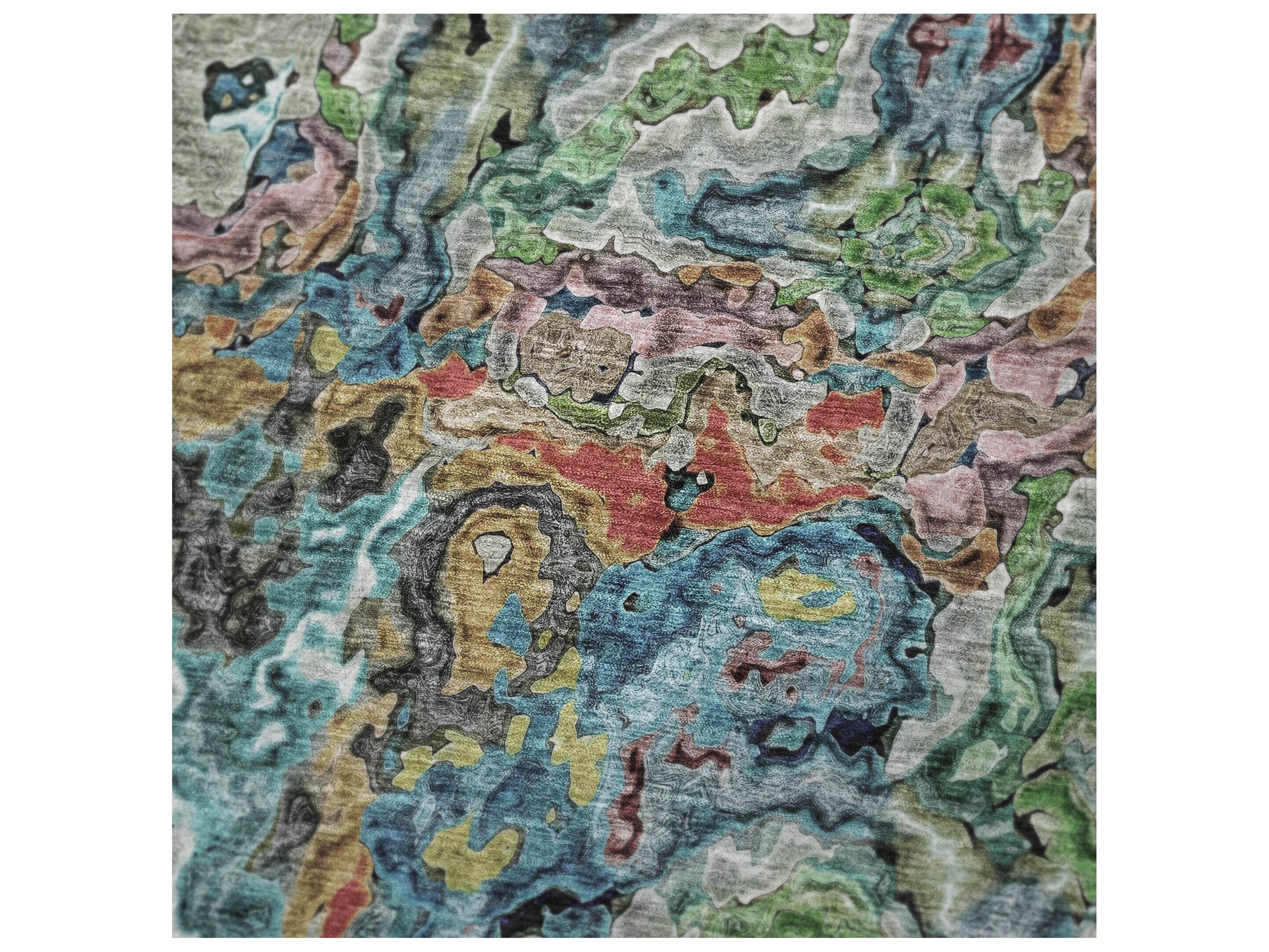 Dalyn Sherpa Blue Polyester Throw