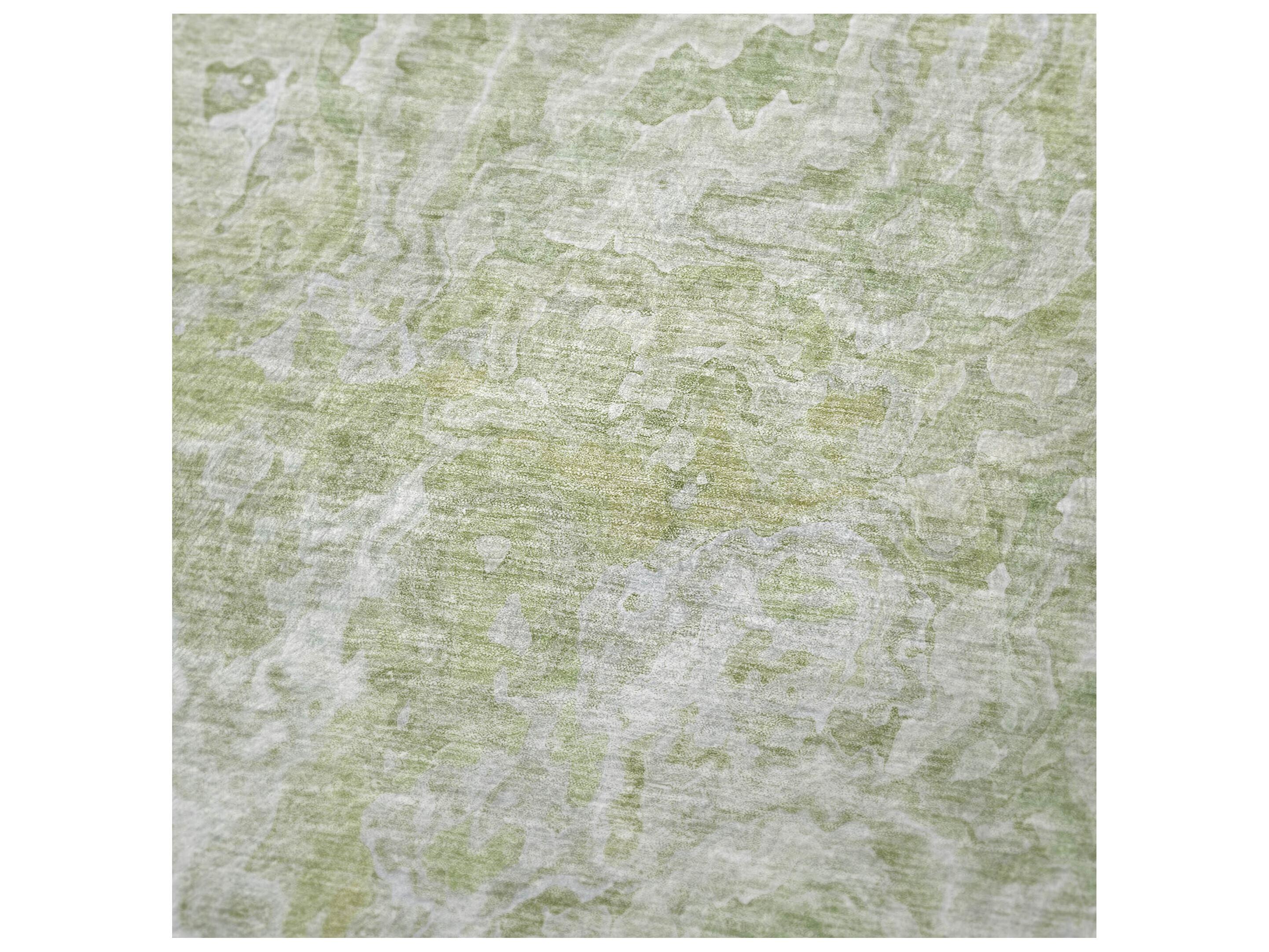 Dalyn Sherpa Green Polyester Throw