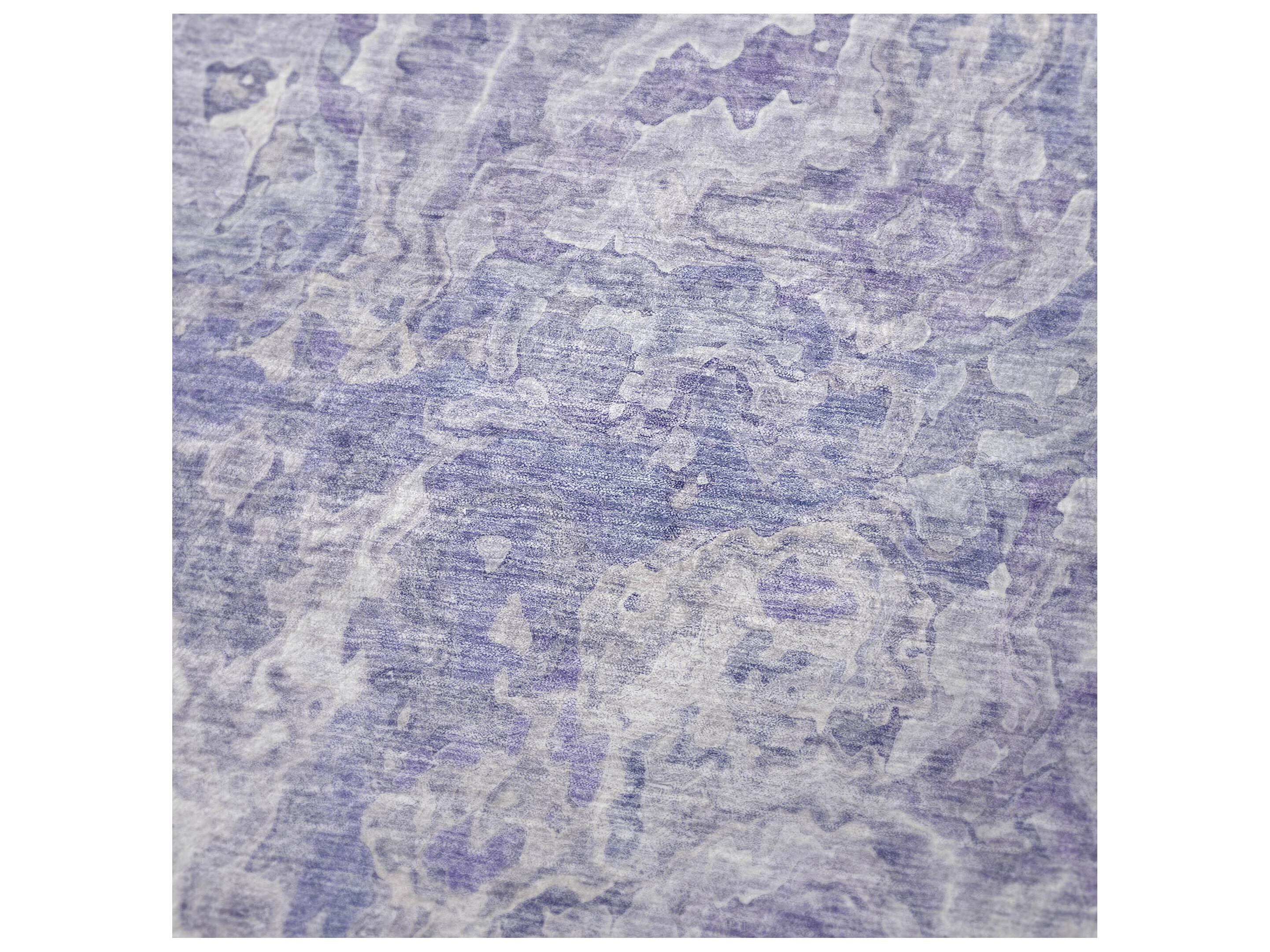 Dalyn Sherpa Purple Polyester Throw