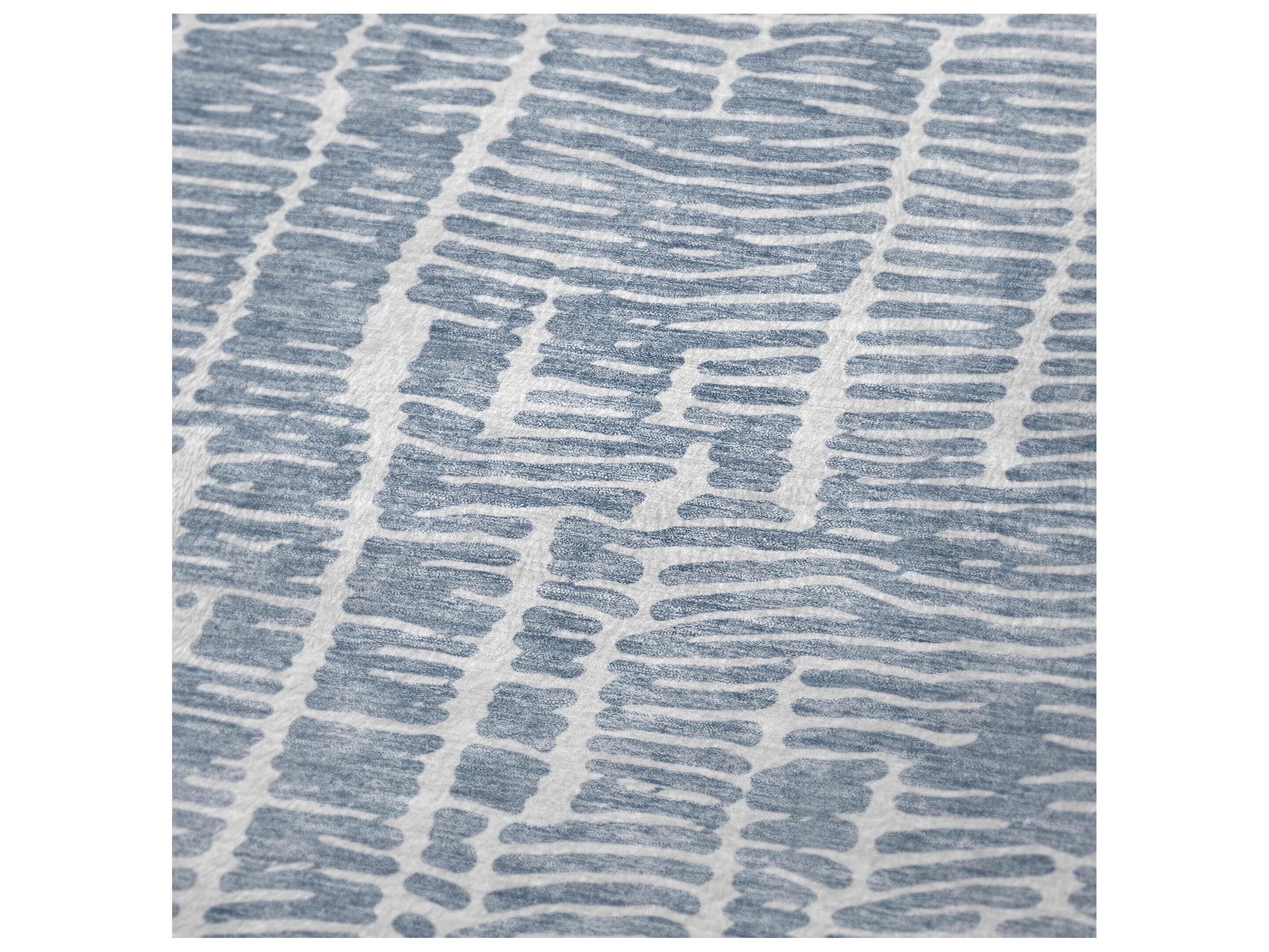 Dalyn Sherpa Blue Polyester Throw