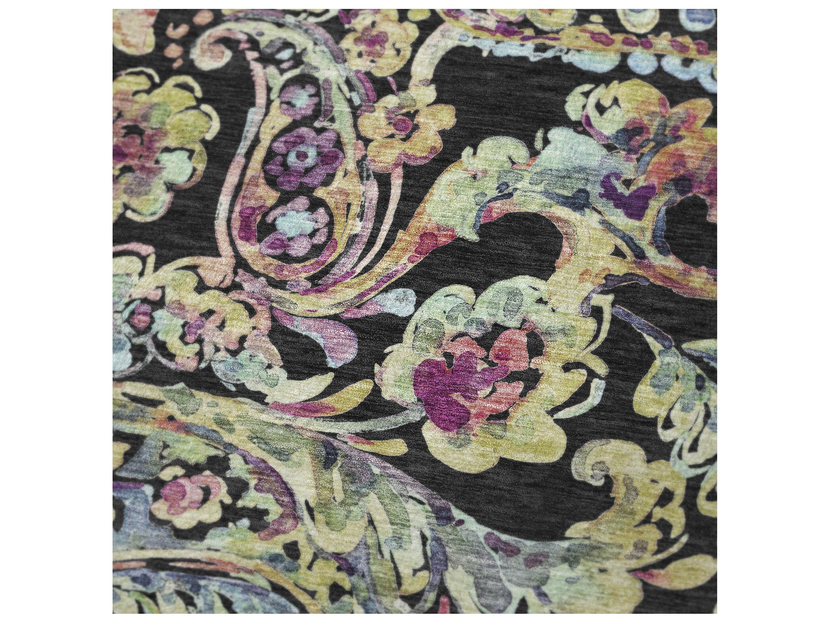 Dalyn Sherpa Black Polyester Throw