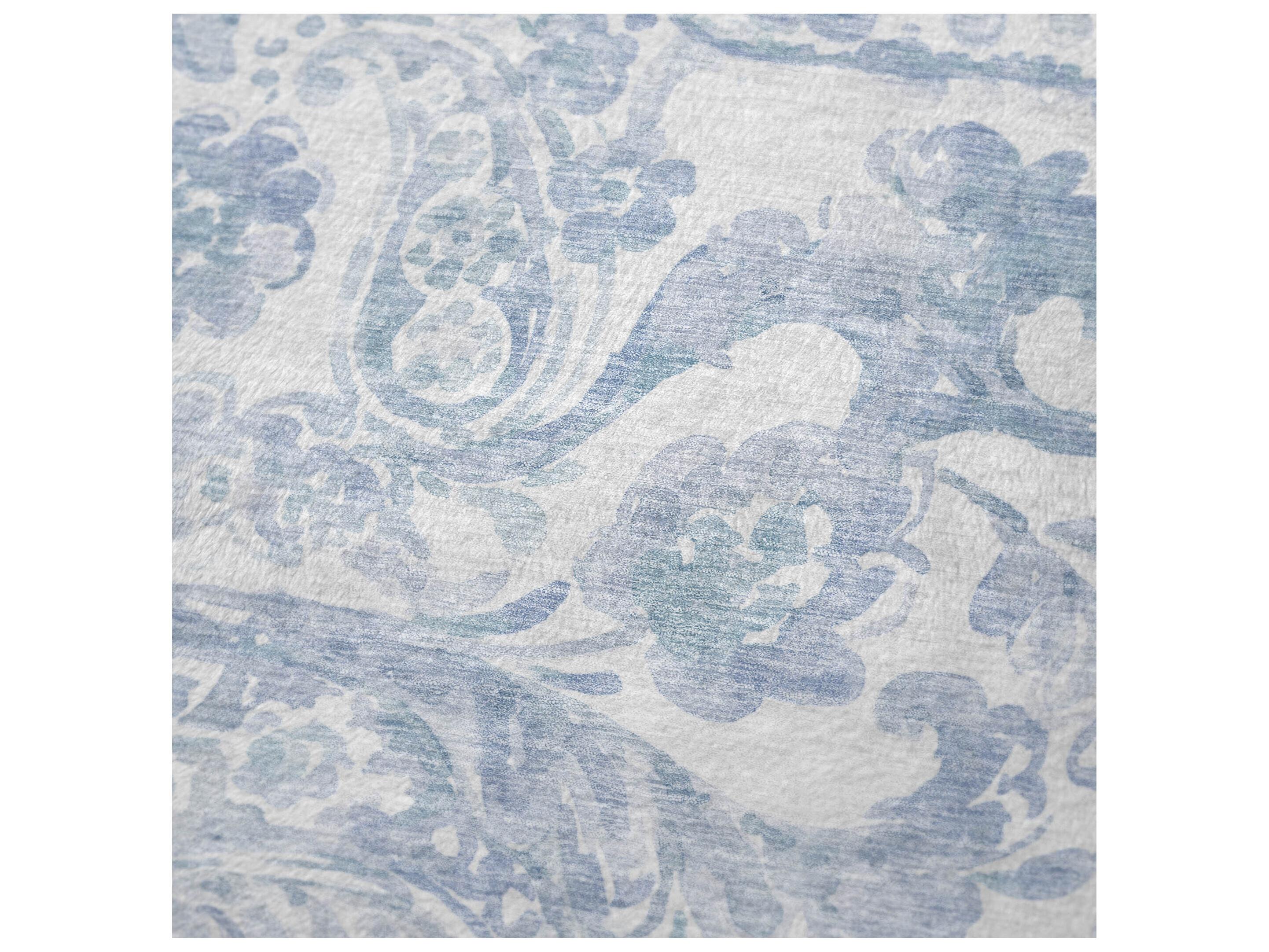 Dalyn Sherpa Blue Polyester Throw