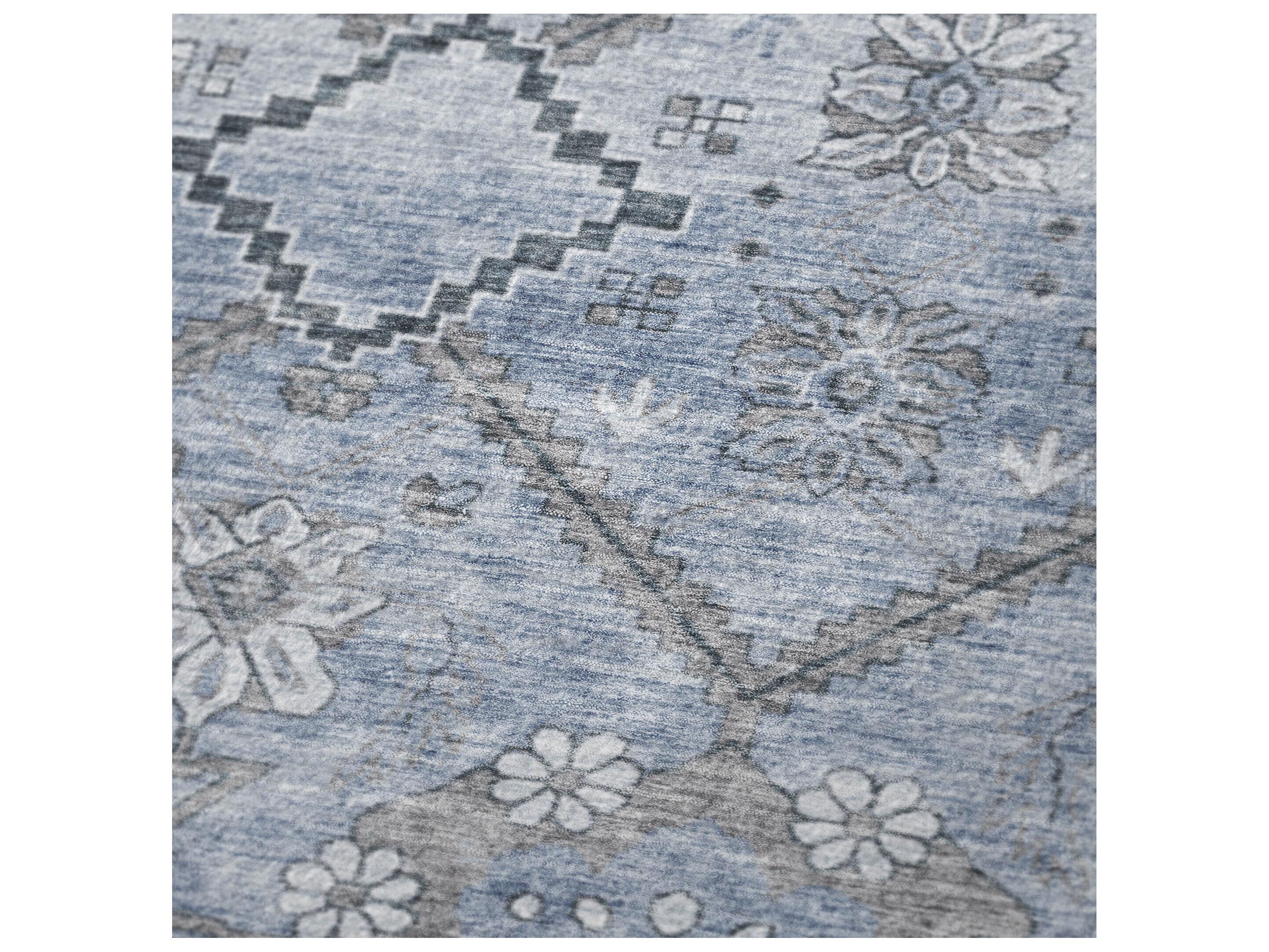 Dalyn Sherpa Blue Polyester Throw