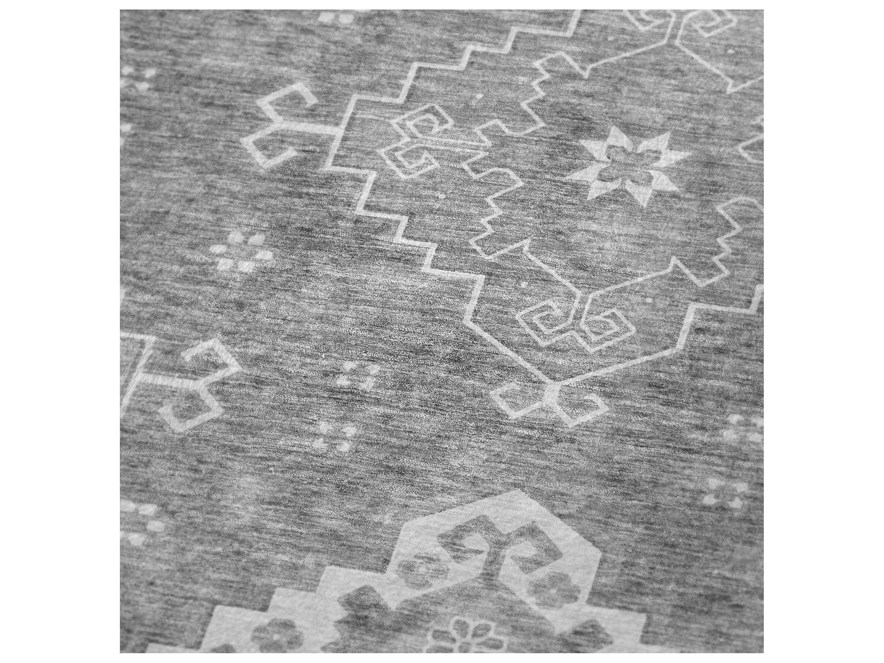 Dalyn Sherpa Gray Polyester Throw