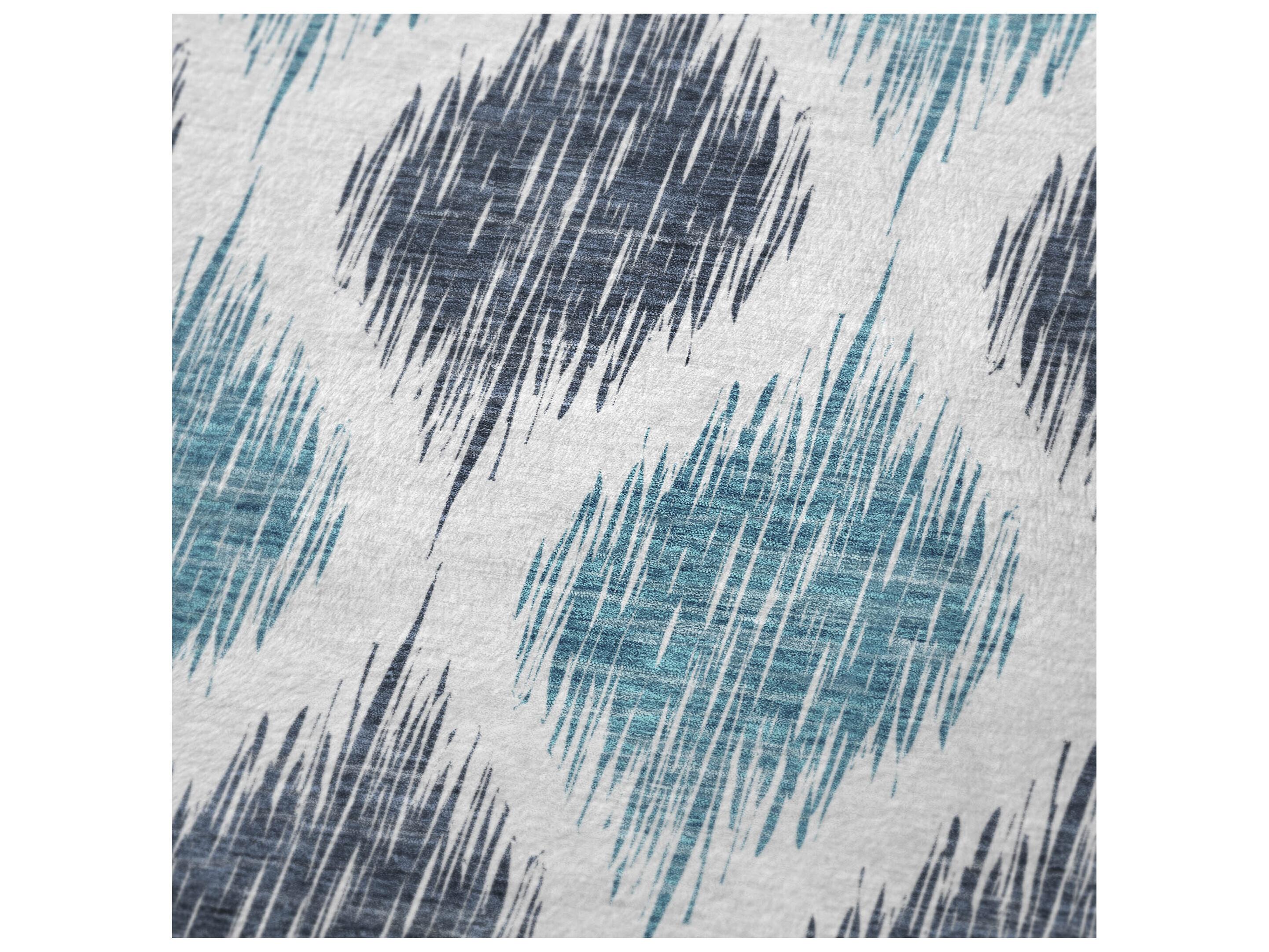 Dalyn Sherpa Blue Polyester Throw