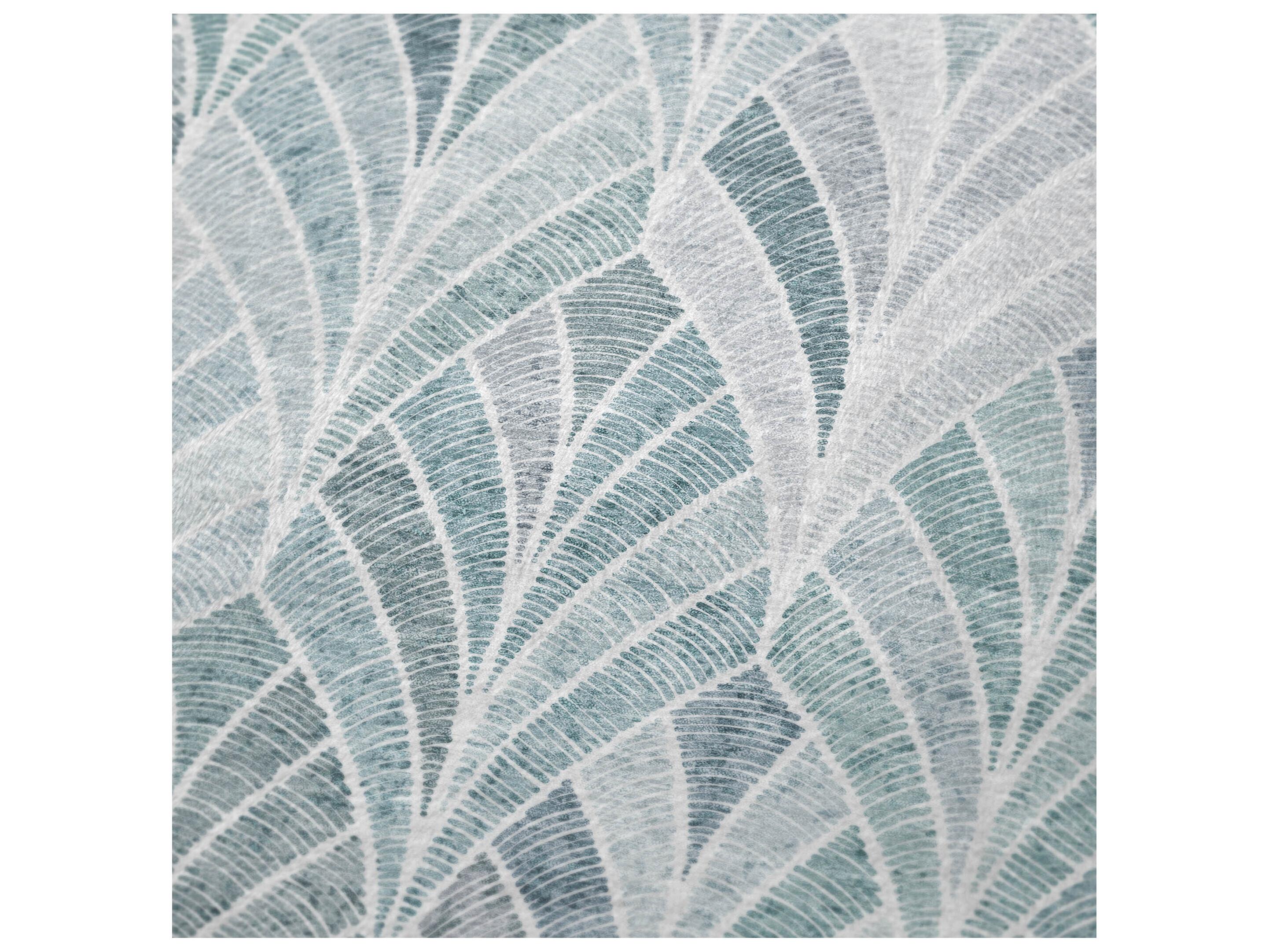 Dalyn Sherpa Teal Polyester Throw