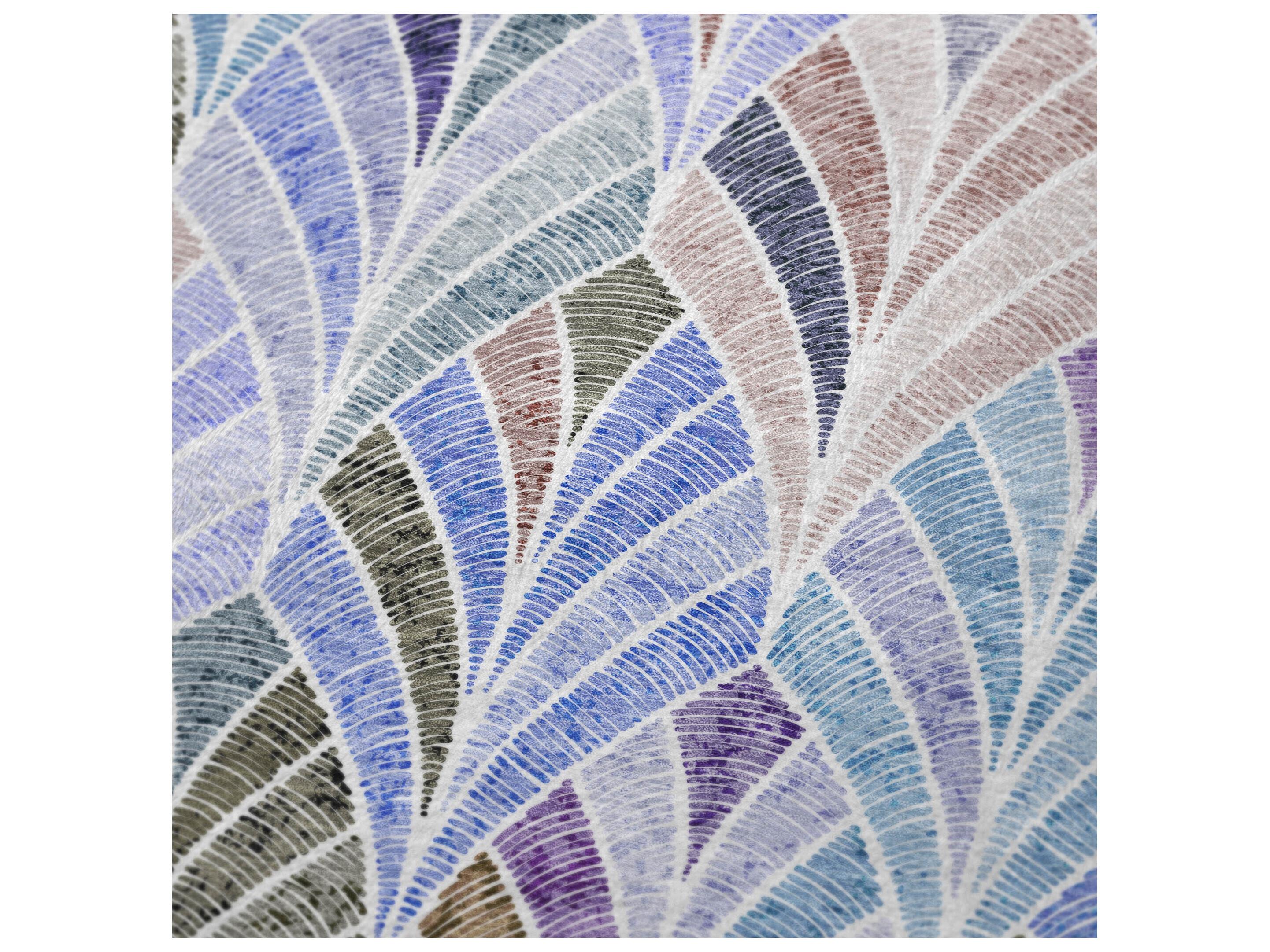 Dalyn Sherpa Blue Polyester Throw