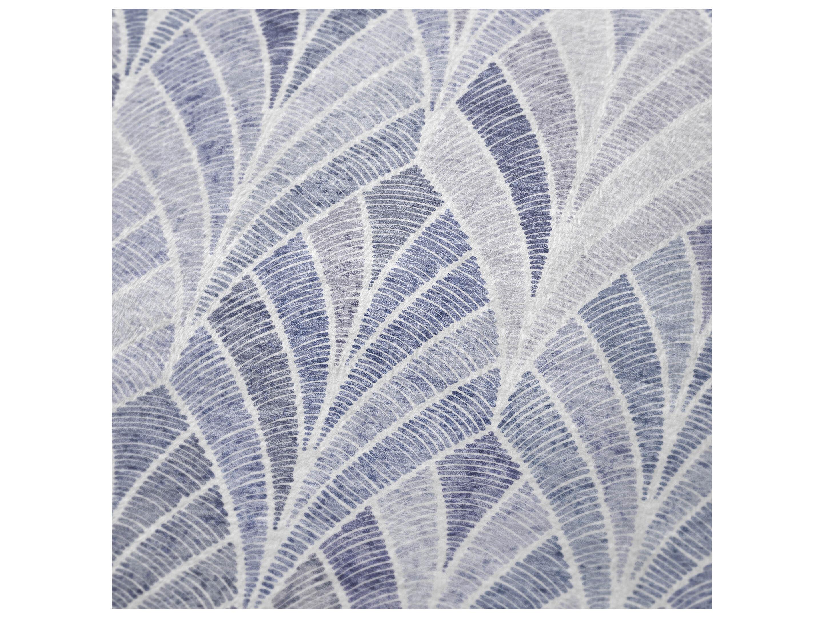 Dalyn Sherpa Blue Polyester Throw