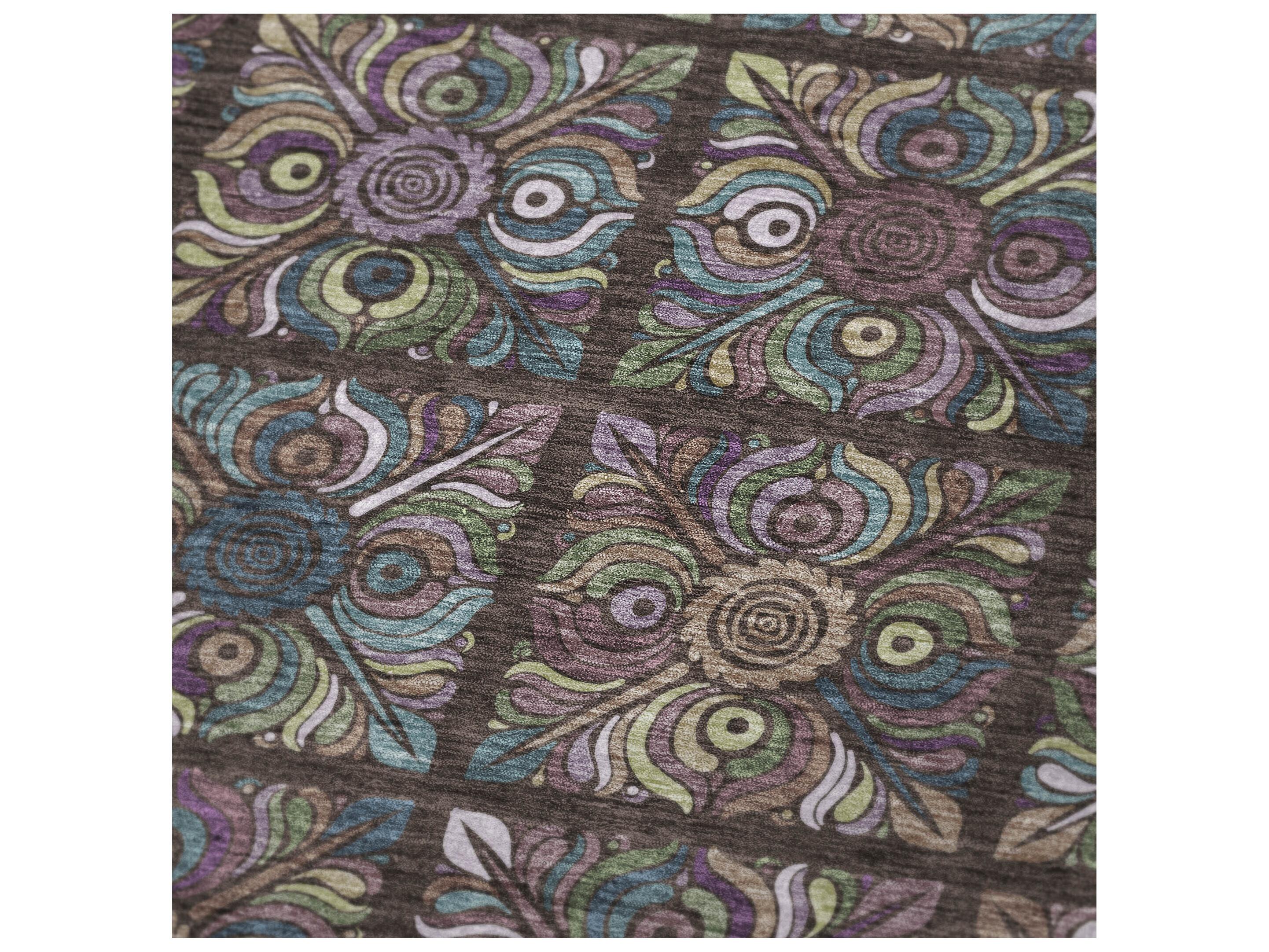 Dalyn Sherpa Brown Polyester Throw