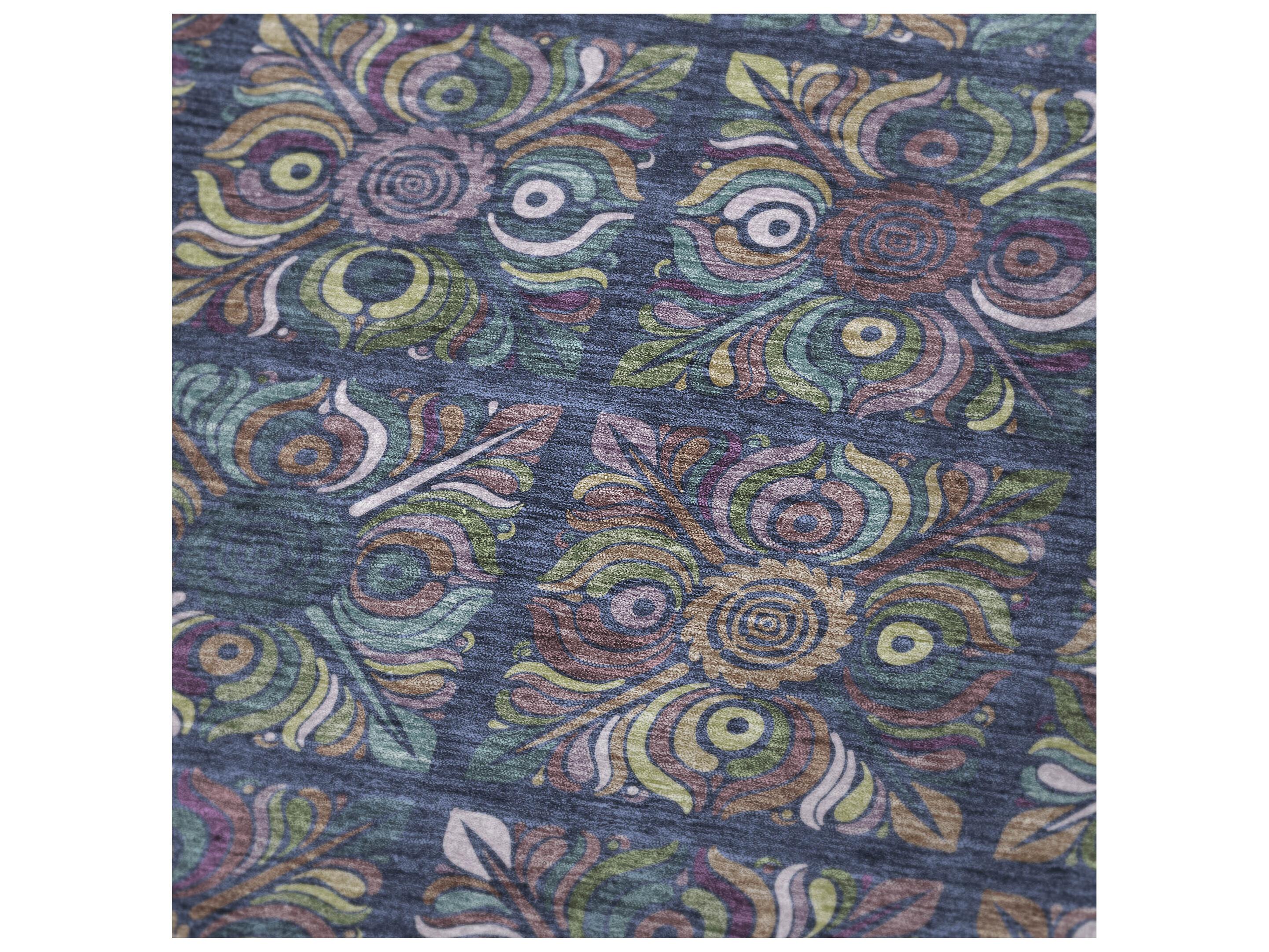 Dalyn Sherpa Blue Polyester Throw