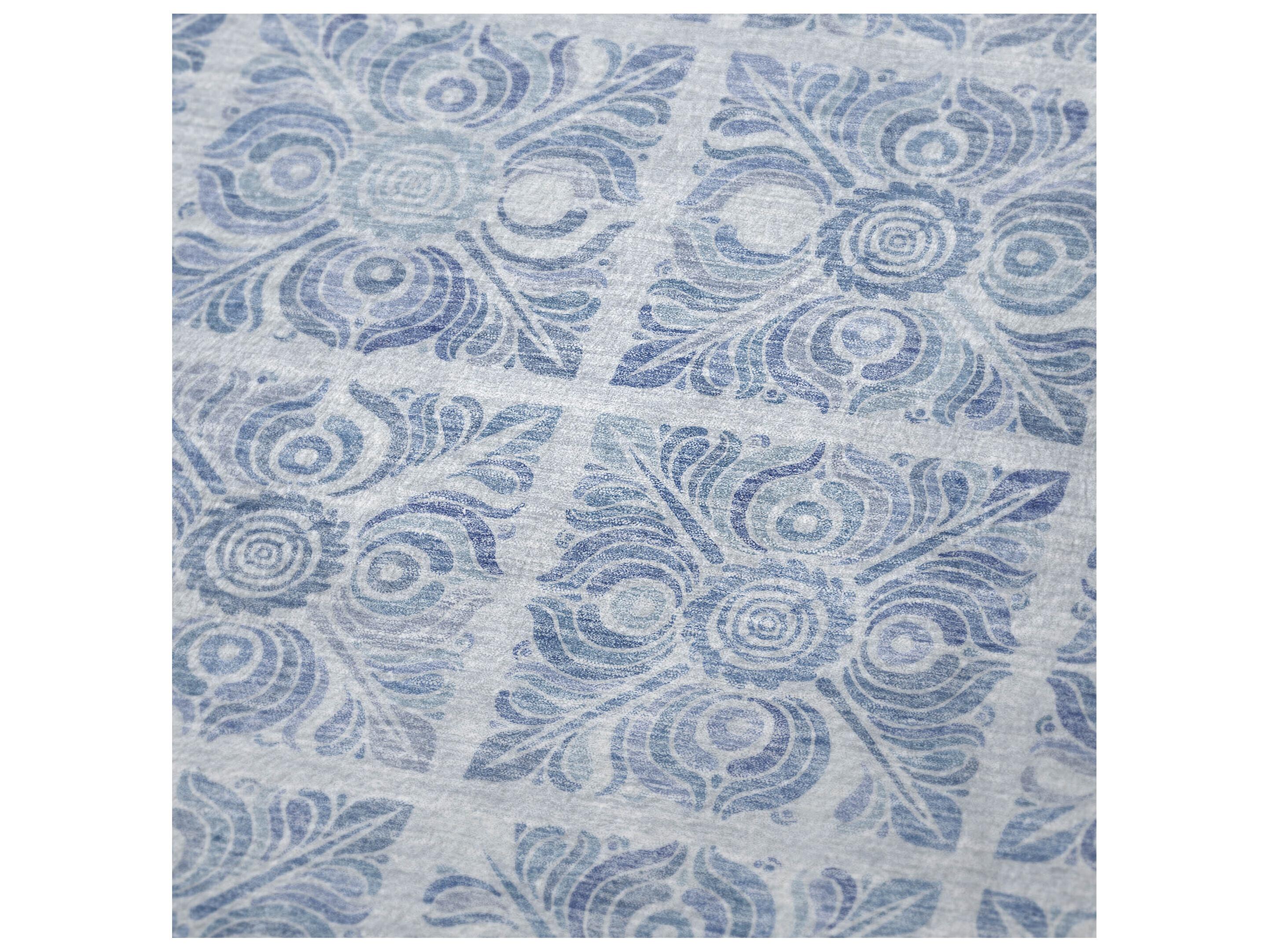 Dalyn Sherpa Blue Polyester Throw
