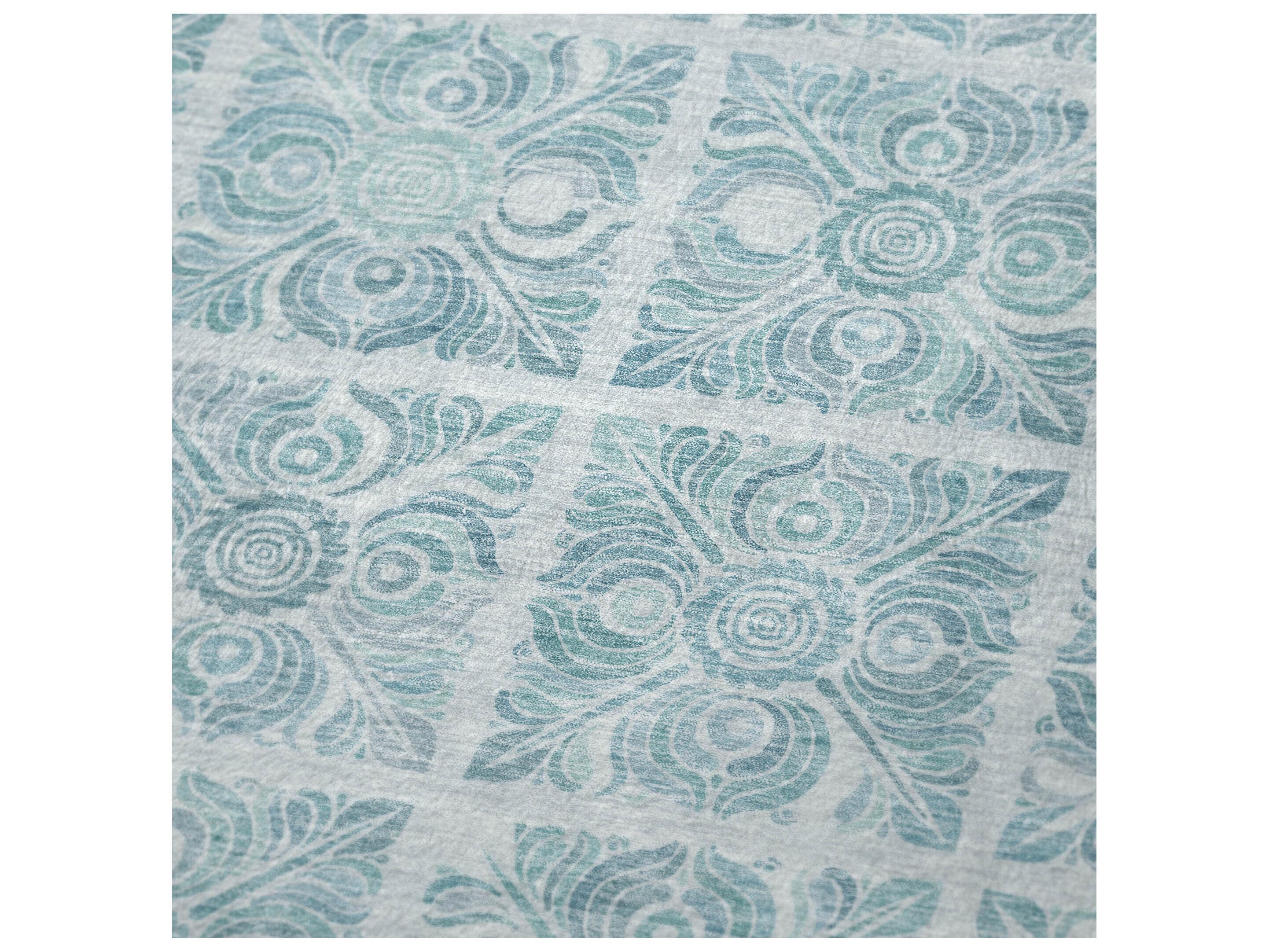 Dalyn Sherpa Teal Polyester Throw
