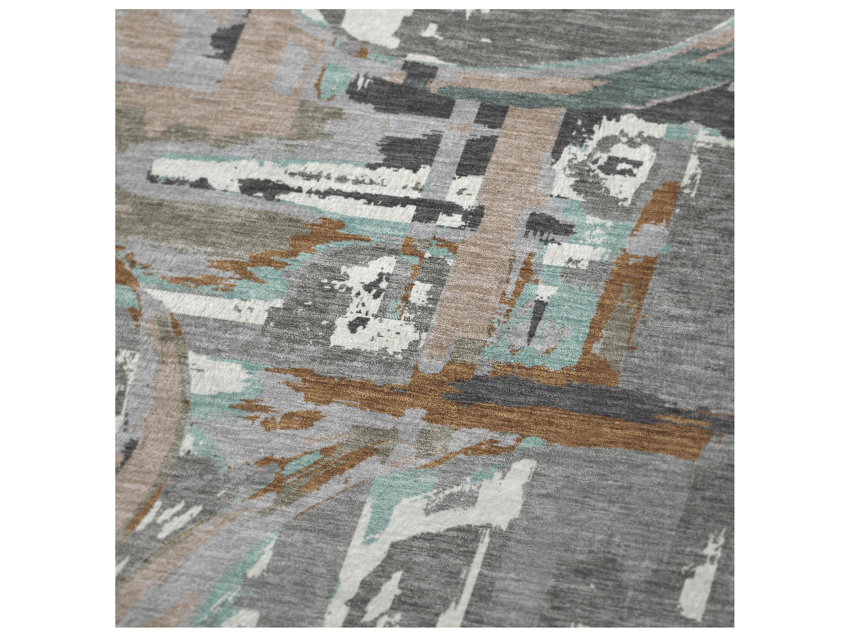 Dalyn Sherpa Gray Polyester Throw
