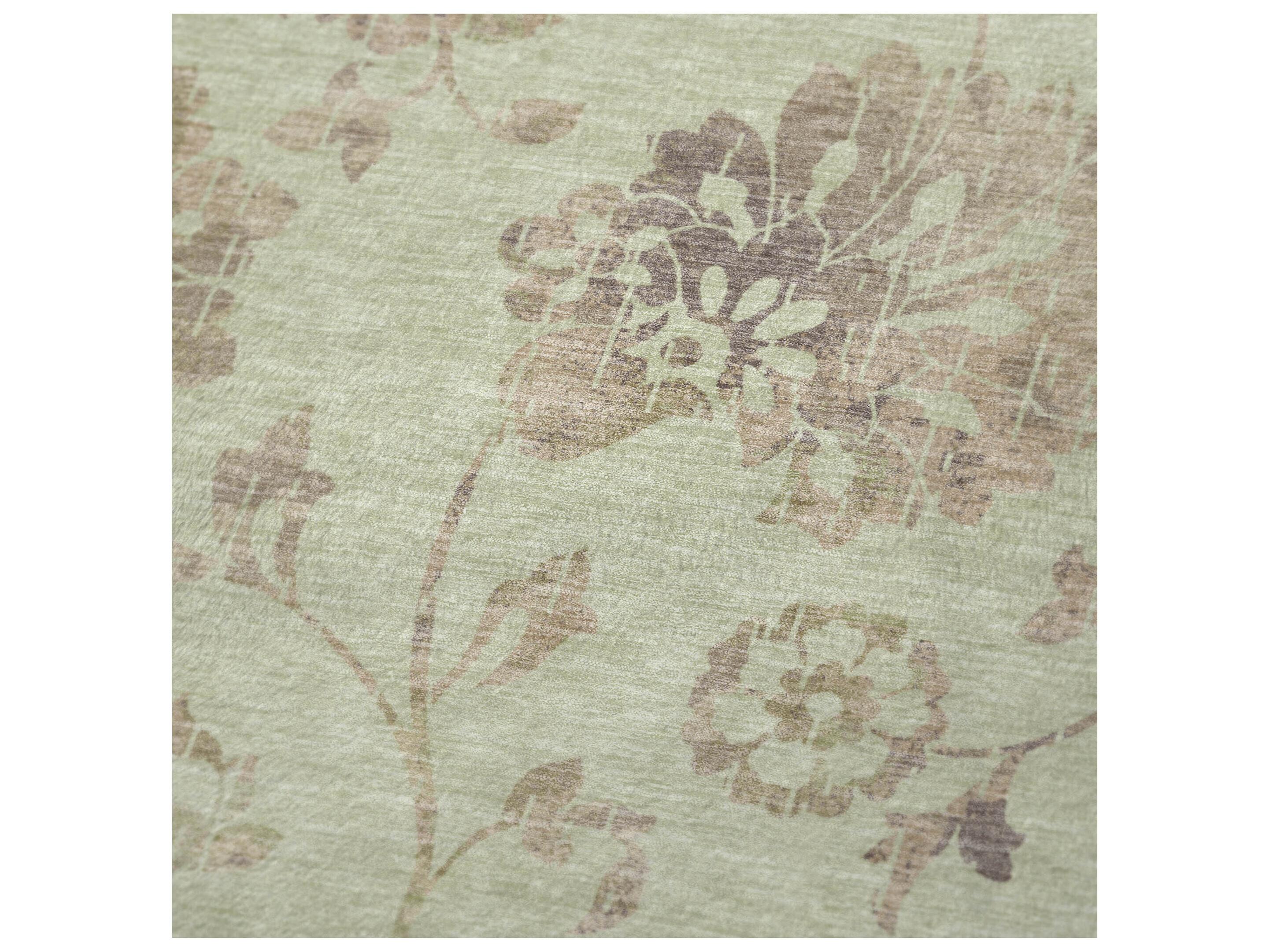 Dalyn Sherpa Green Polyester Throw