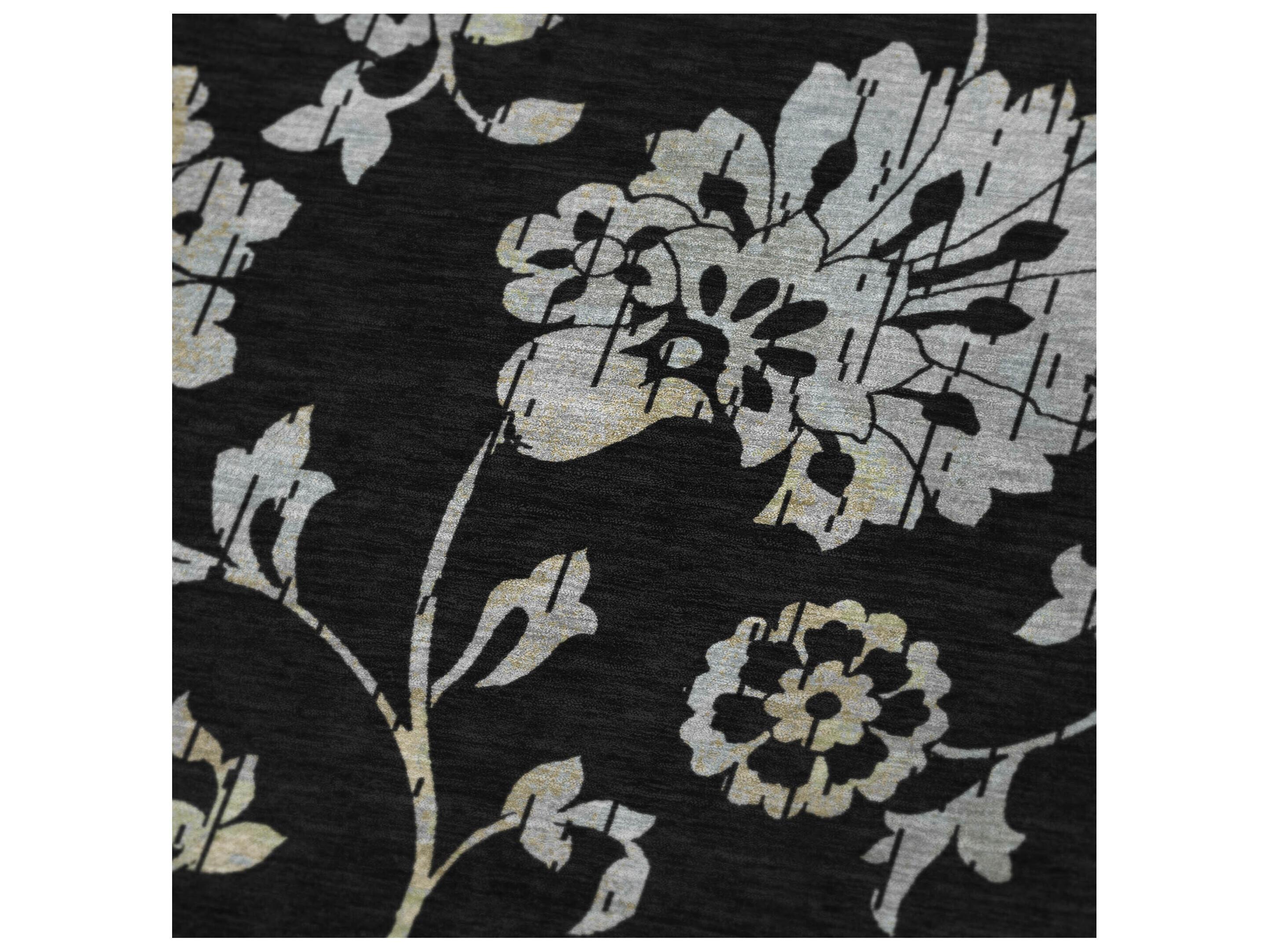 Dalyn Sherpa Black Polyester Throw