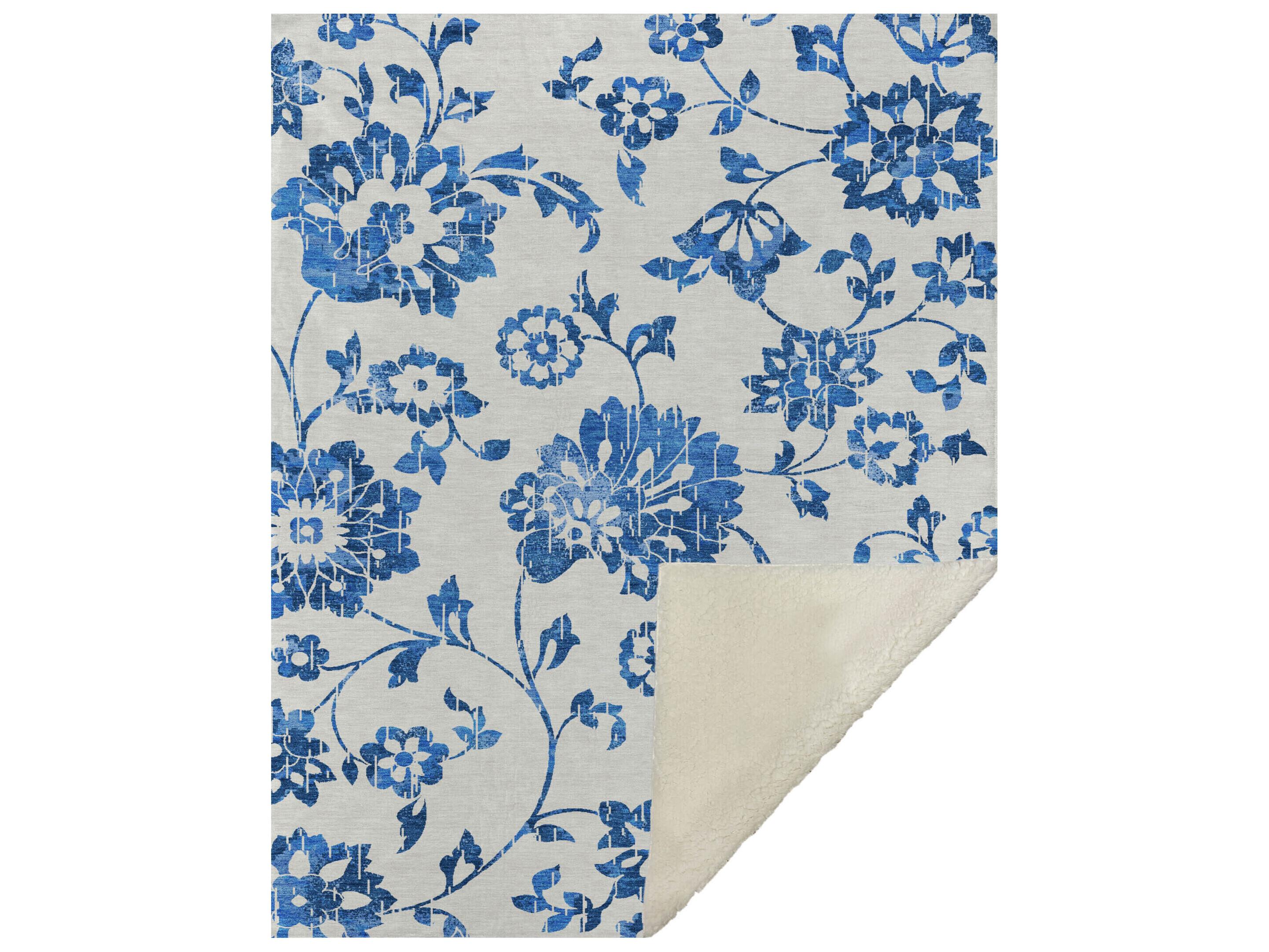 Dalyn Sherpa Ivory Polyester Throw