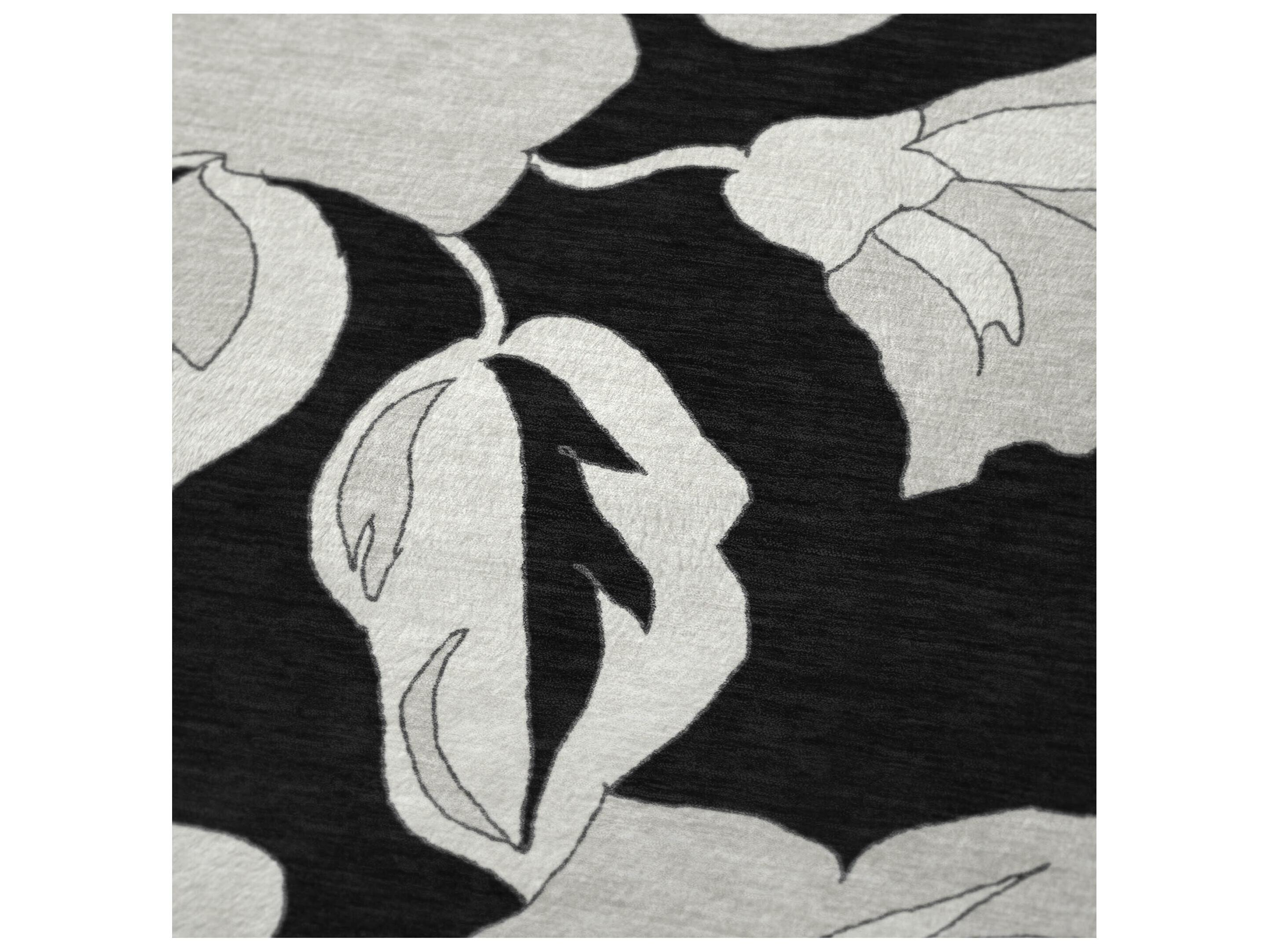 Dalyn Sherpa Black Polyester Throw