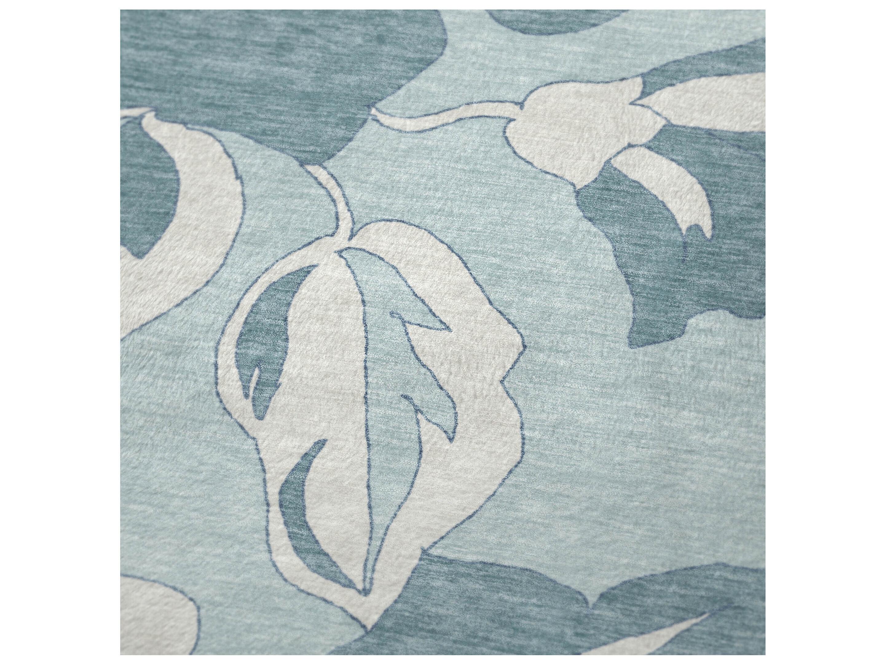 Dalyn Sherpa Teal Polyester Throw