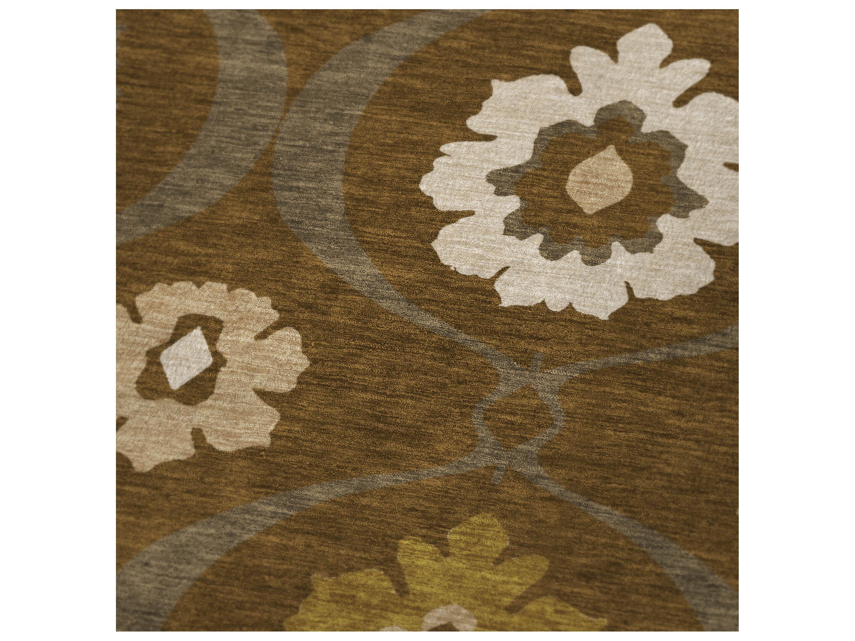 Dalyn Sherpa Brown Polyester Throw