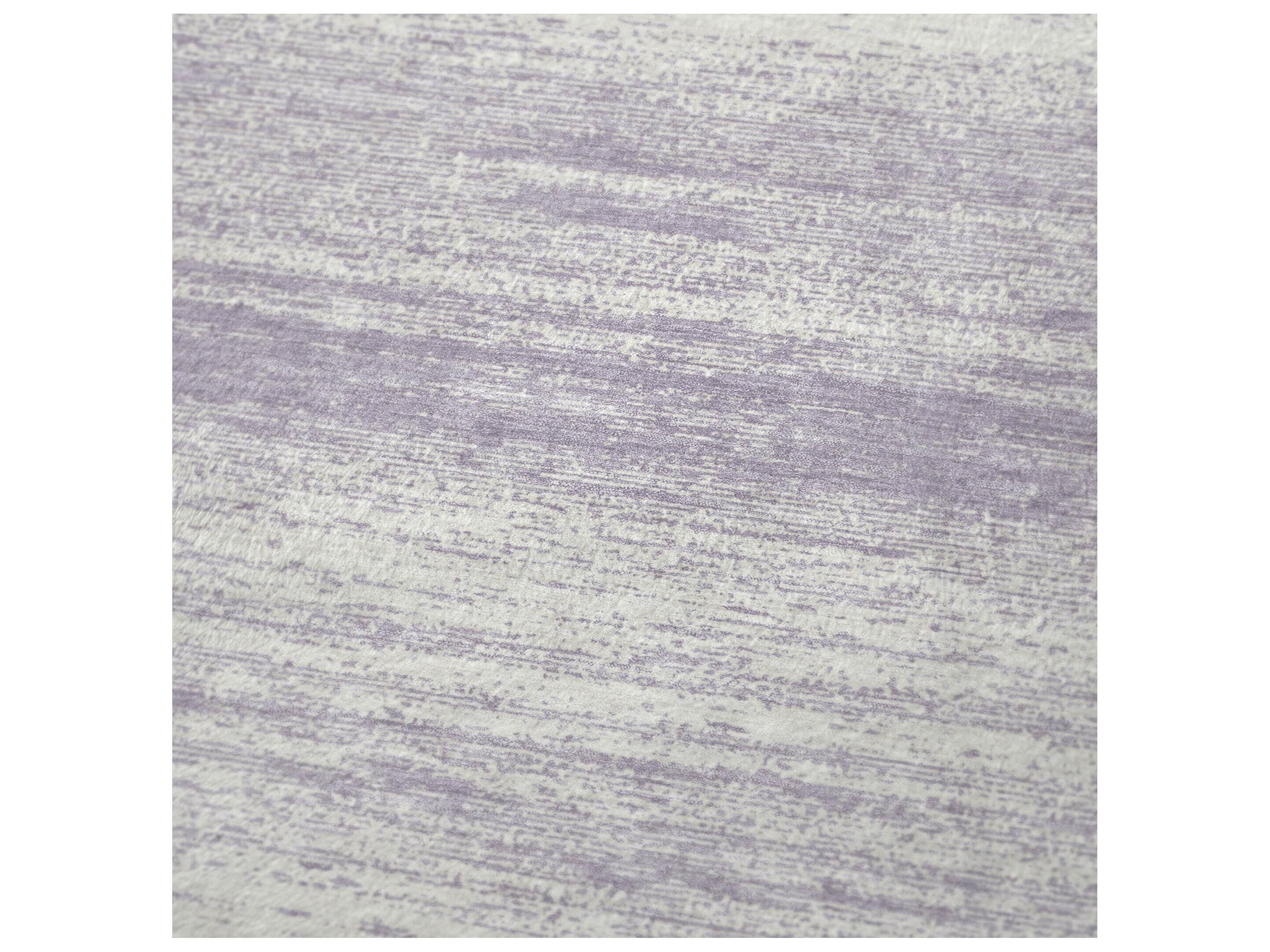 Dalyn Sherpa Purple Polyester Throw
