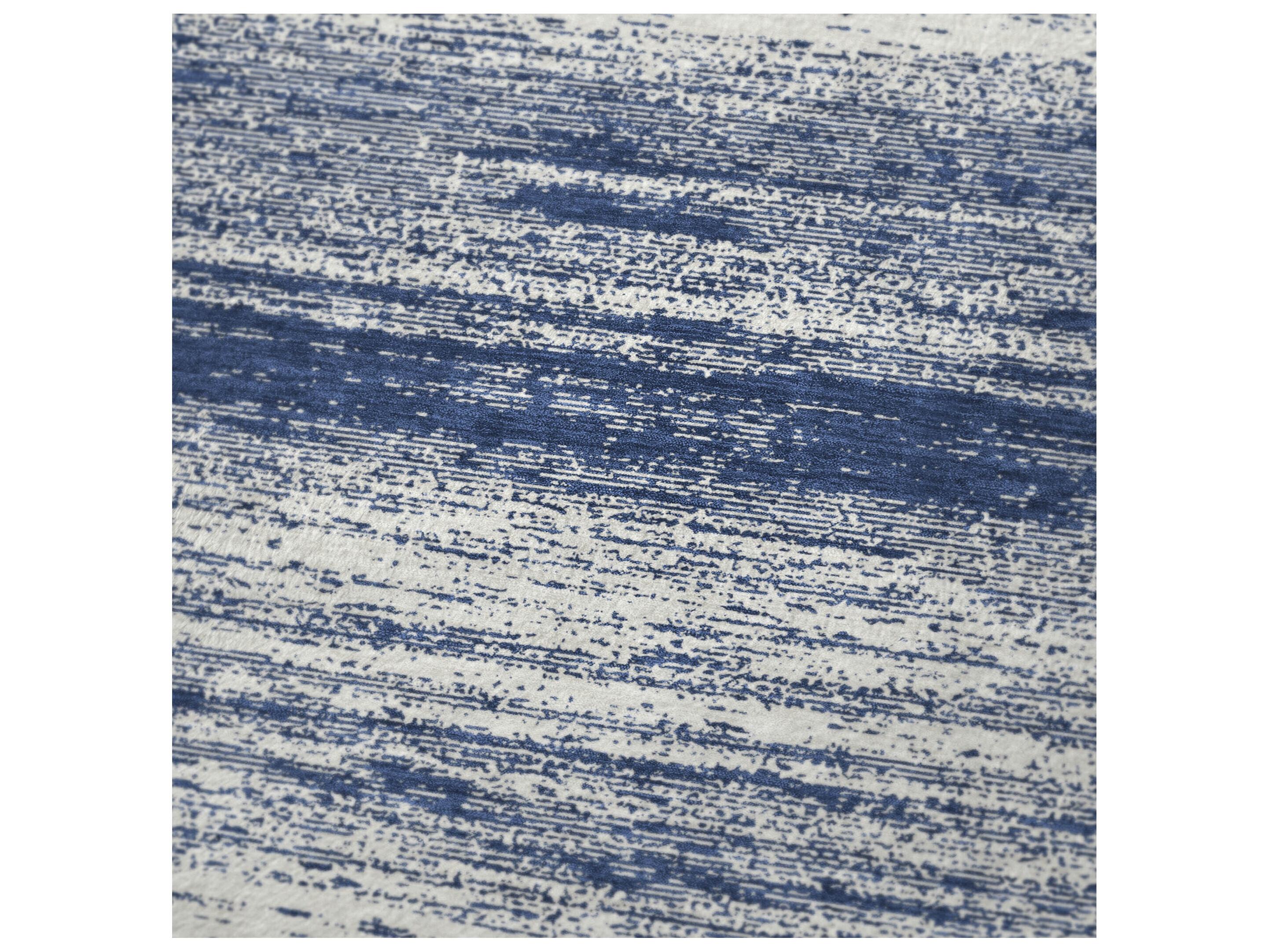 Dalyn Sherpa Blue Polyester Throw