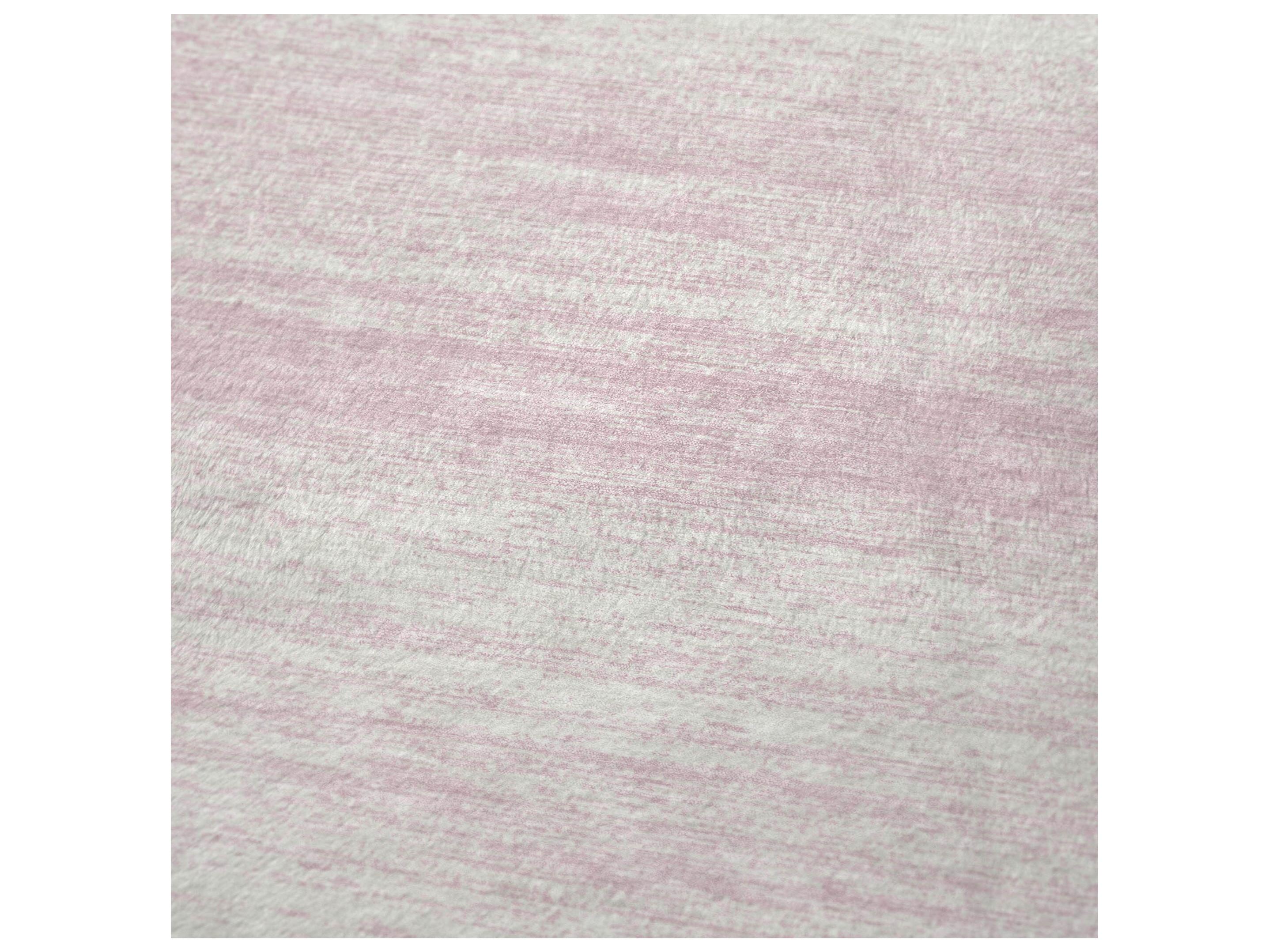 Dalyn Sherpa Pink Polyester Throw