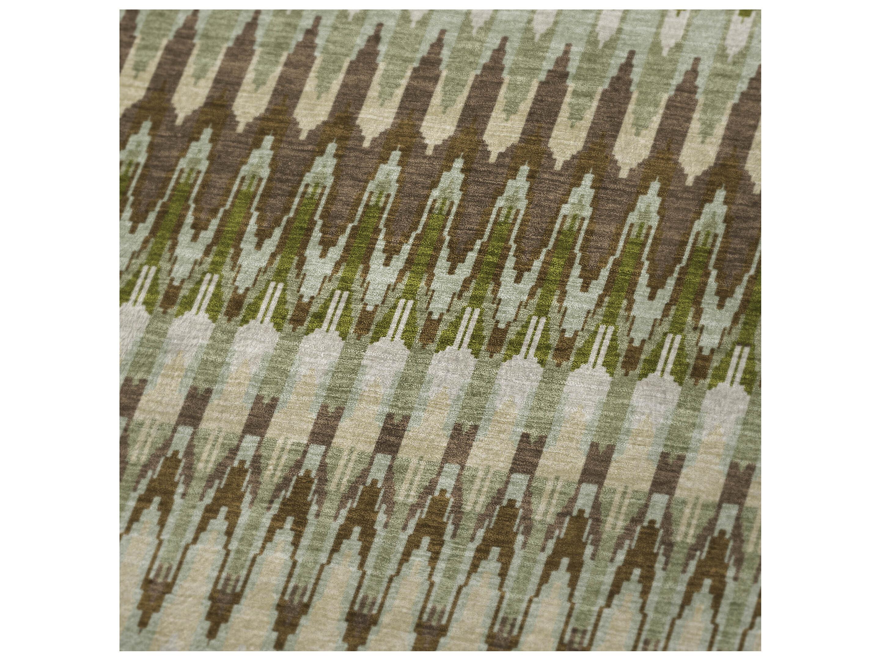 Dalyn Sherpa Green Polyester Throw