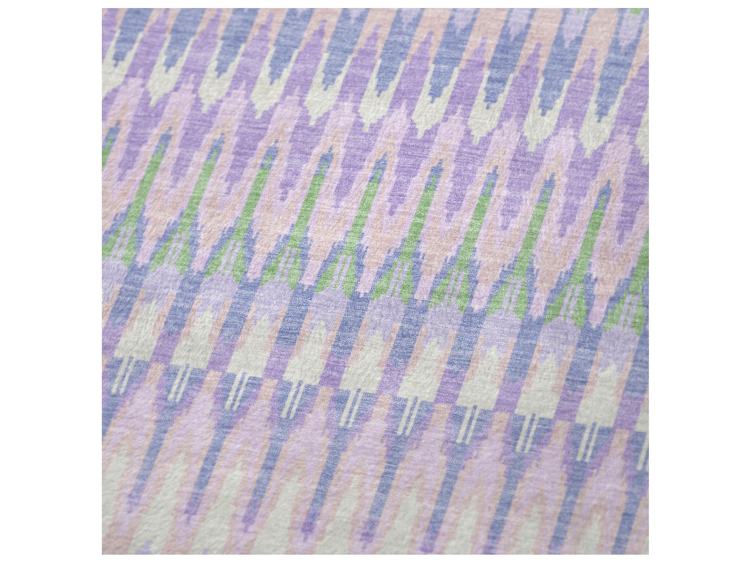 Dalyn Sherpa Purple Polyester Throw