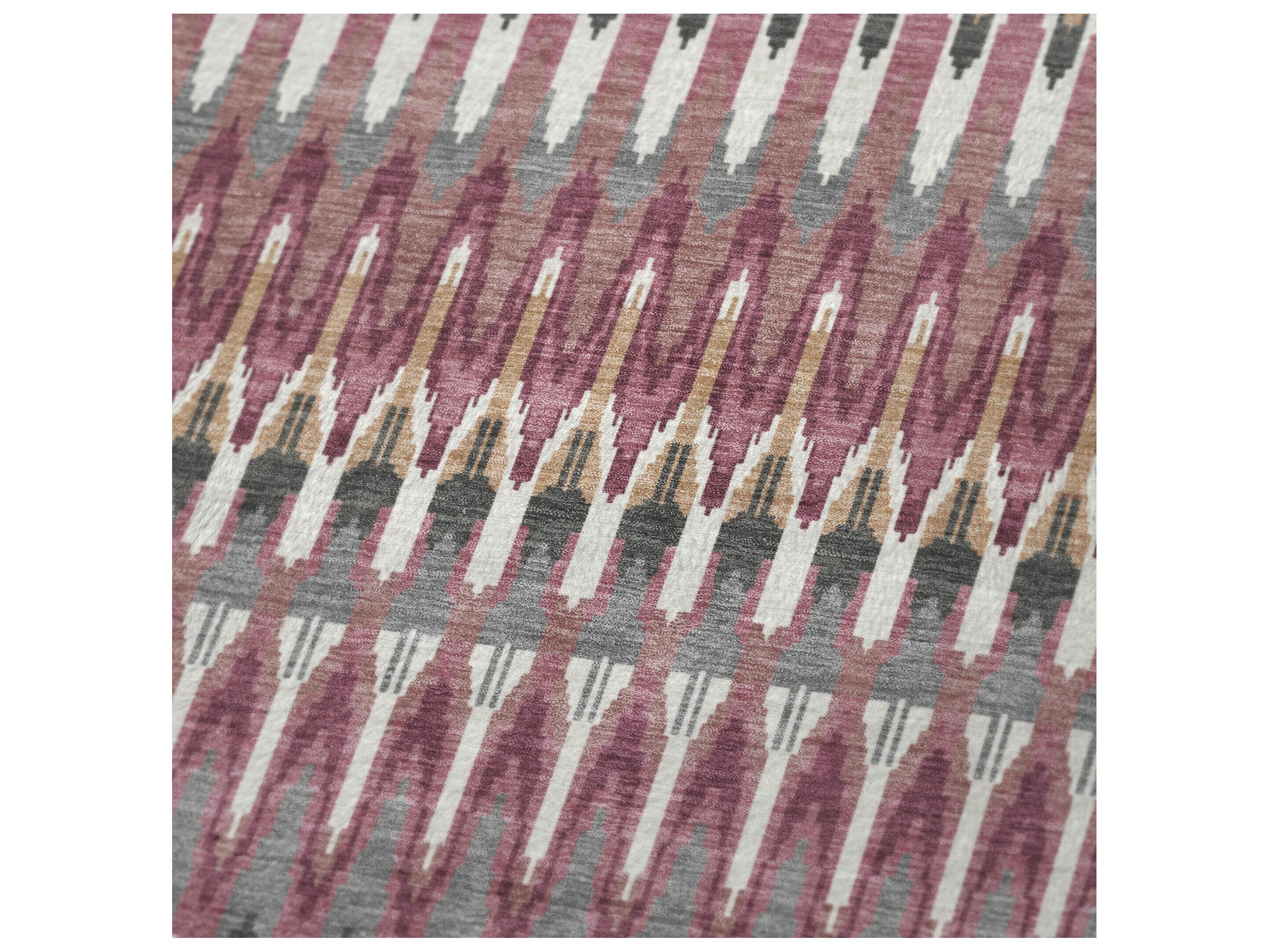 Dalyn Sherpa Pink Polyester Throw