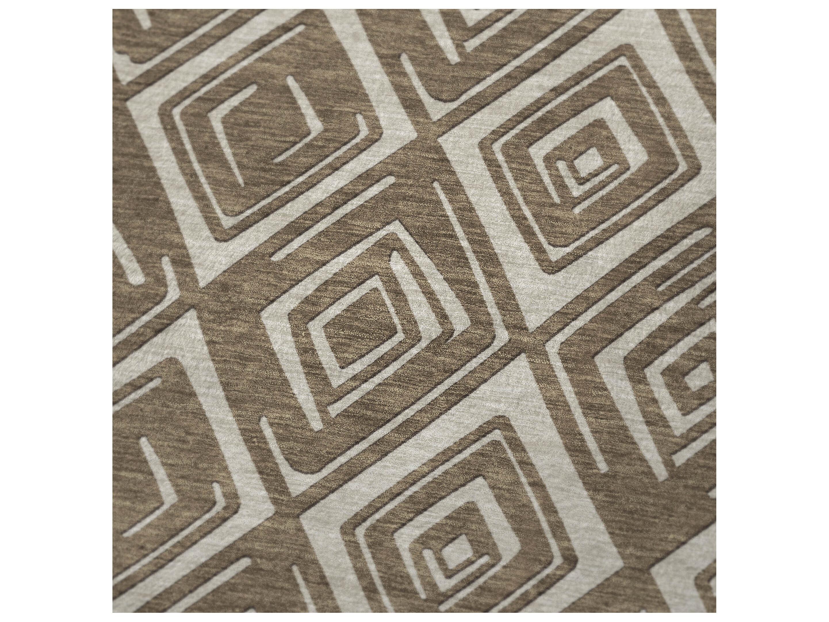Dalyn Sherpa Brown Polyester Throw
