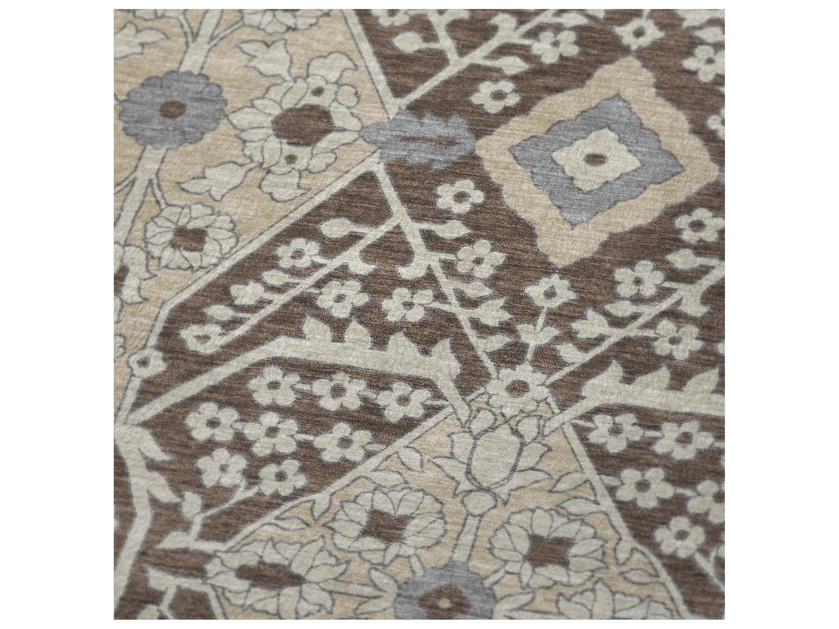 Dalyn Sherpa Brown Polyester Throw