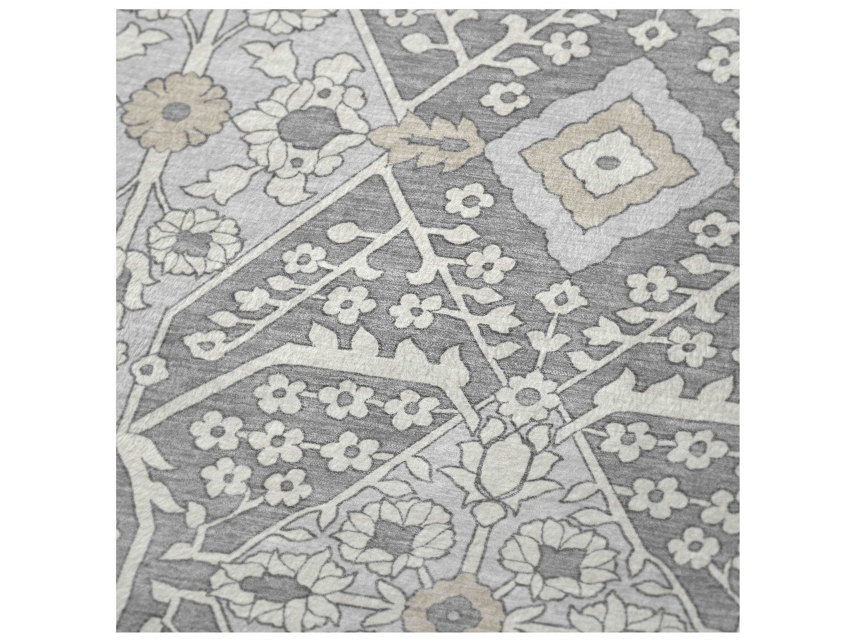 Dalyn Sherpa Gray Polyester Throw