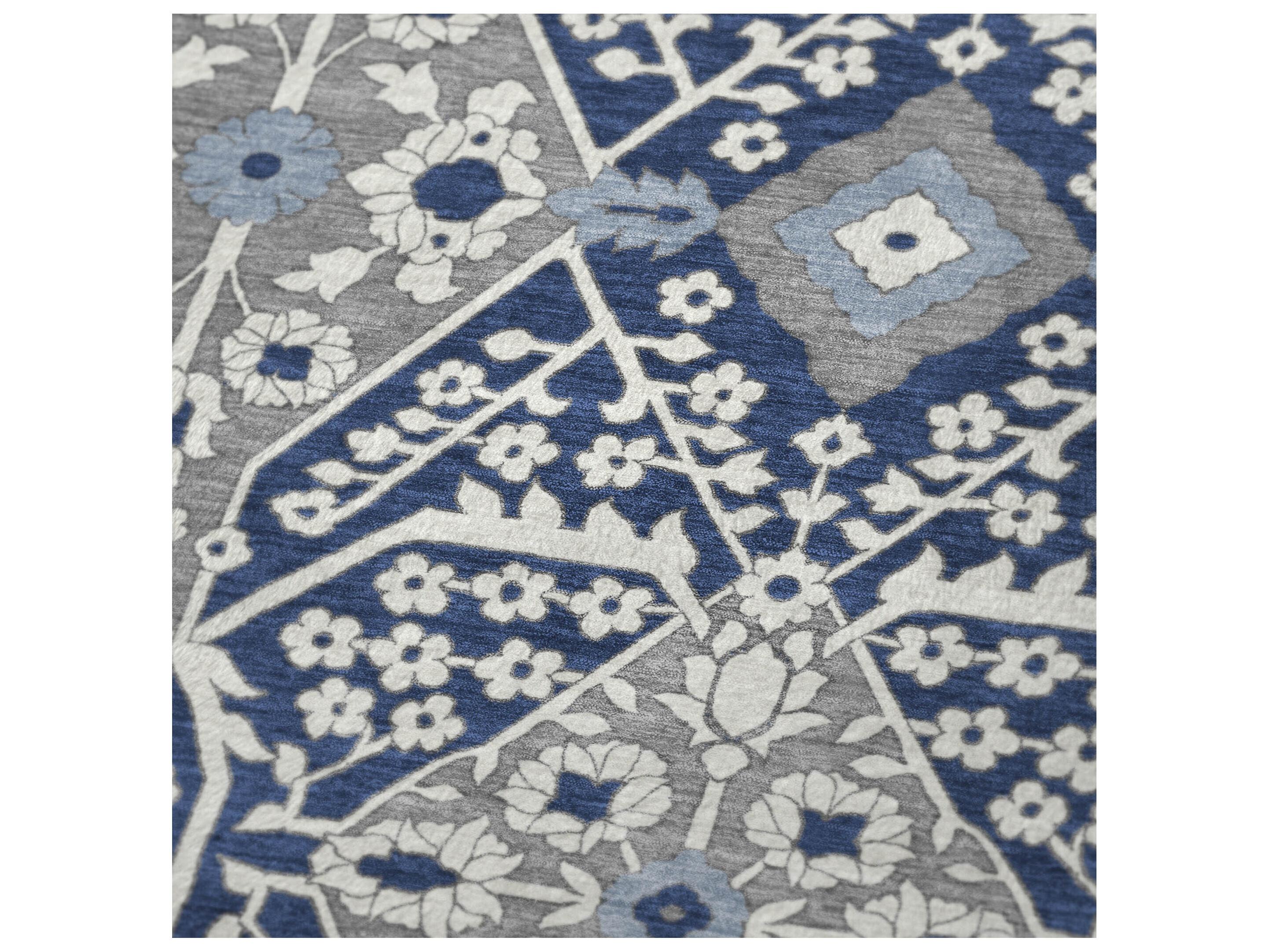 Dalyn Sherpa Blue Polyester Throw