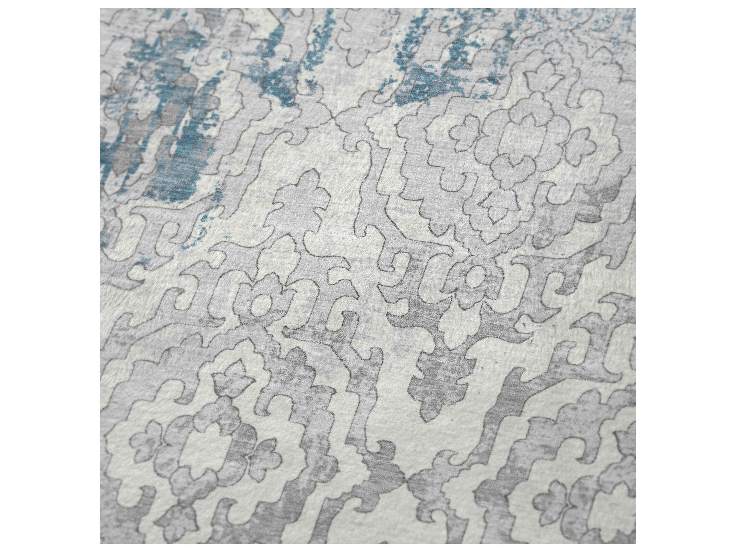 Dalyn Sherpa Teal Polyester Throw