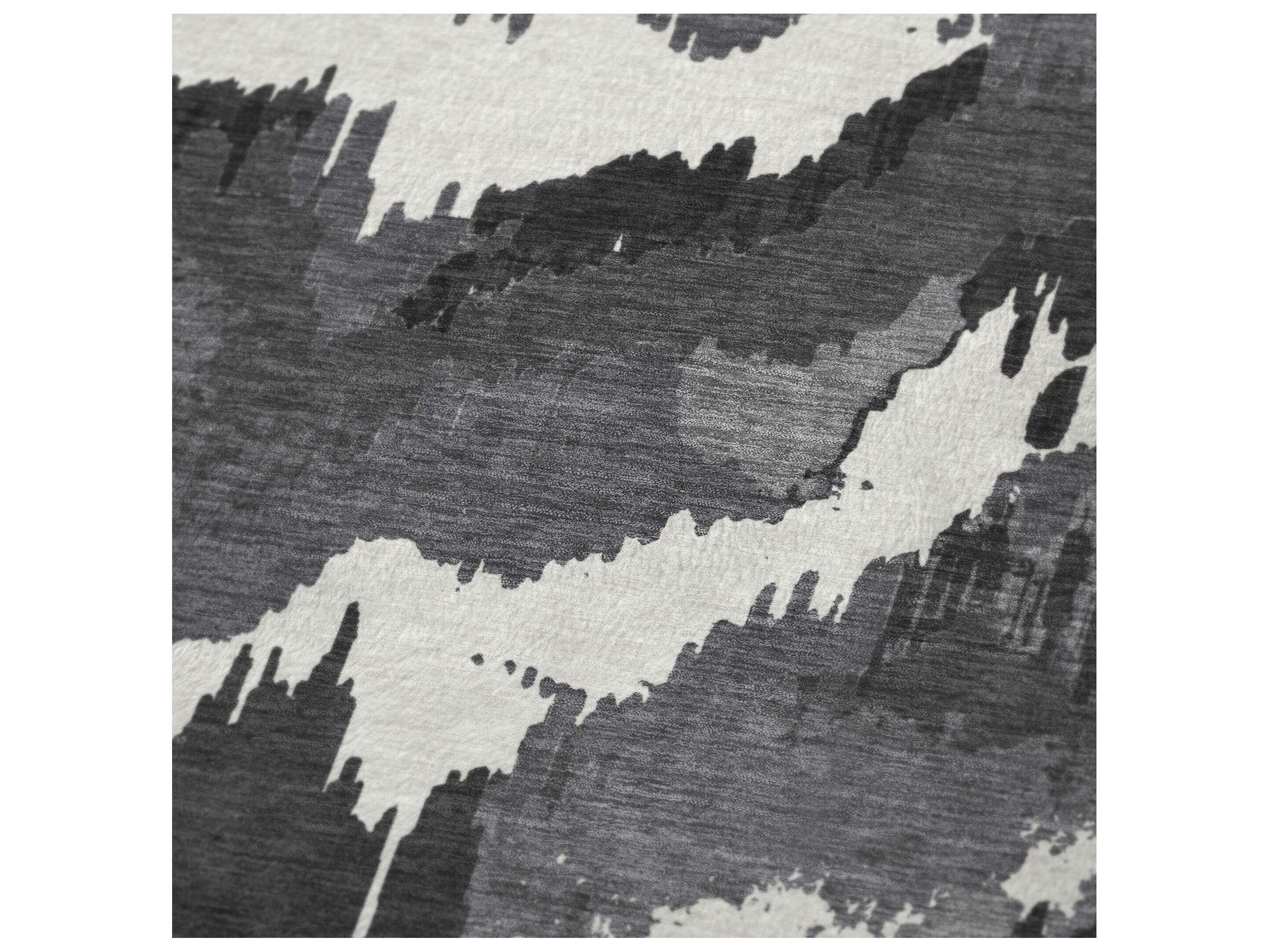 Dalyn Sherpa Black Polyester Throw