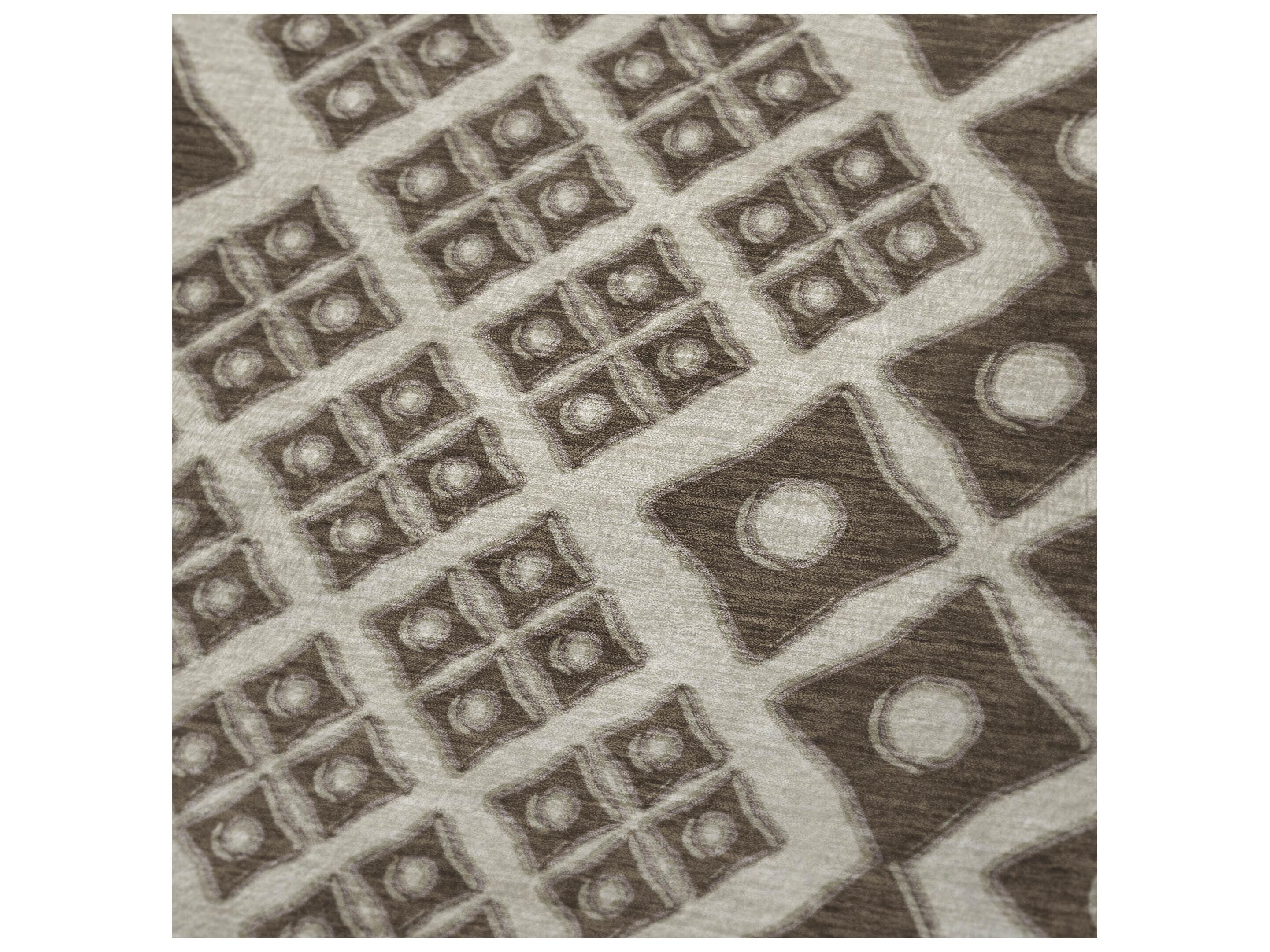 Dalyn Sherpa Brown Polyester Throw