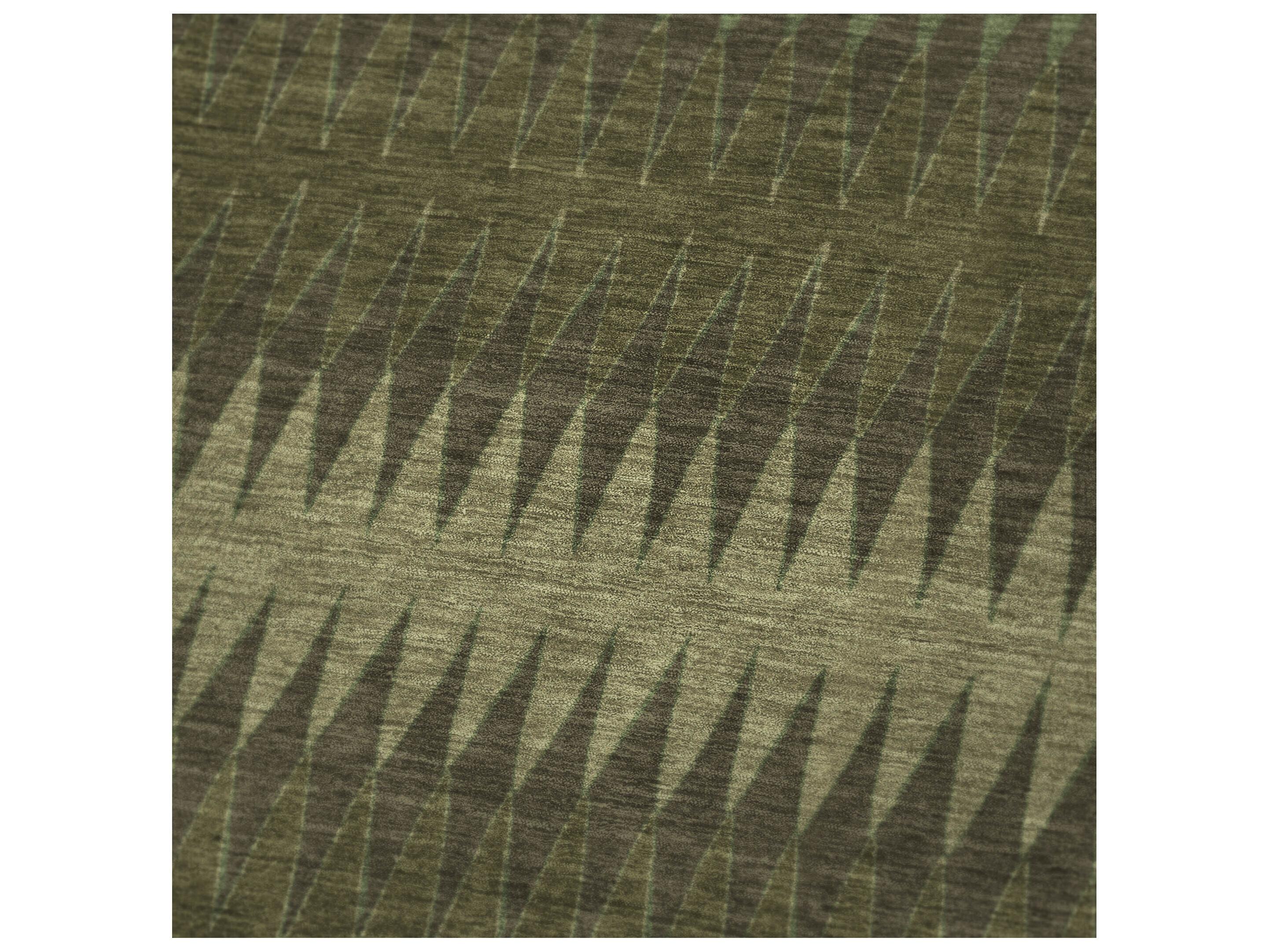 Dalyn Sherpa Green Polyester Throw