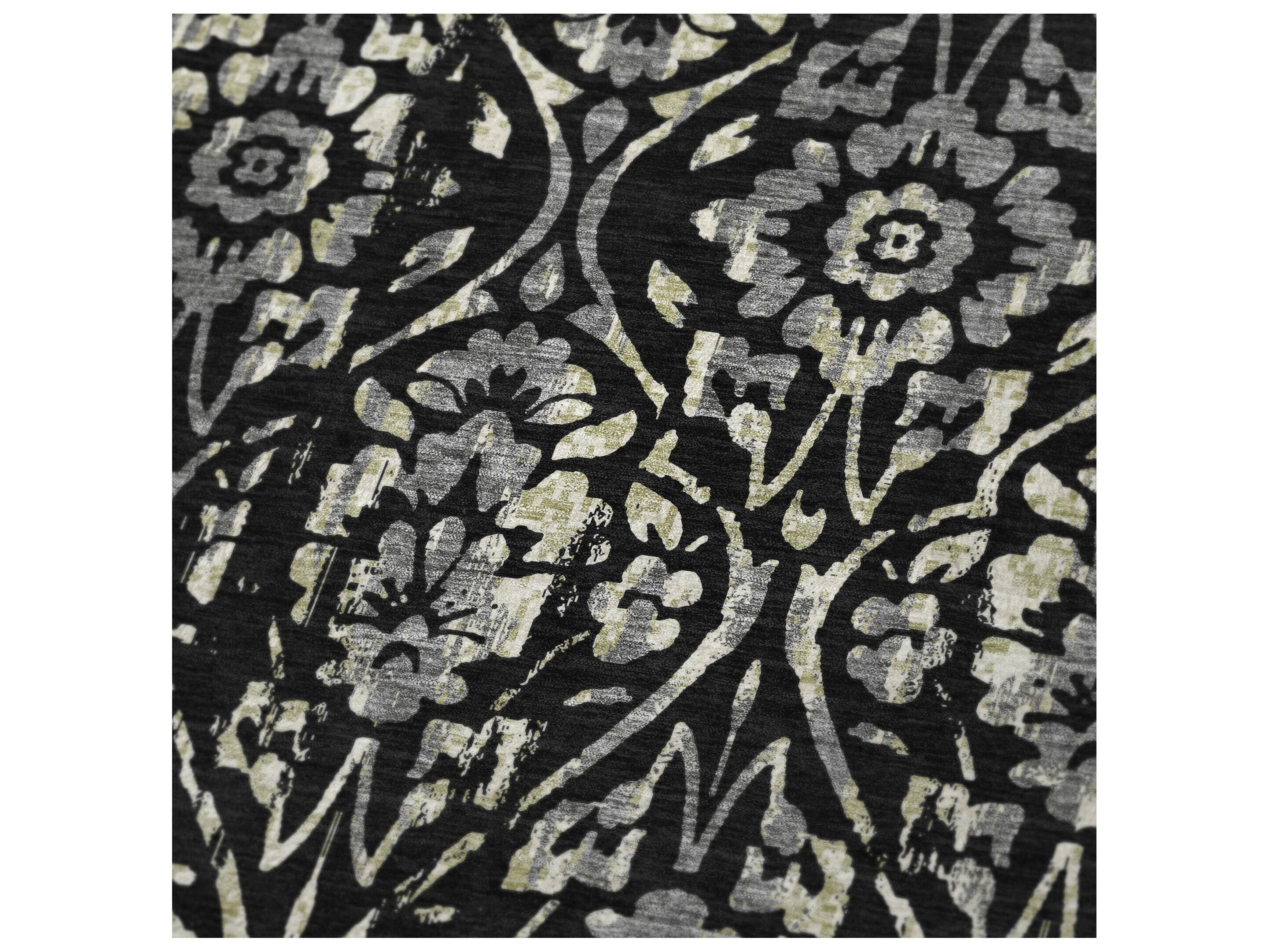 Dalyn Sherpa Black Polyester Throw